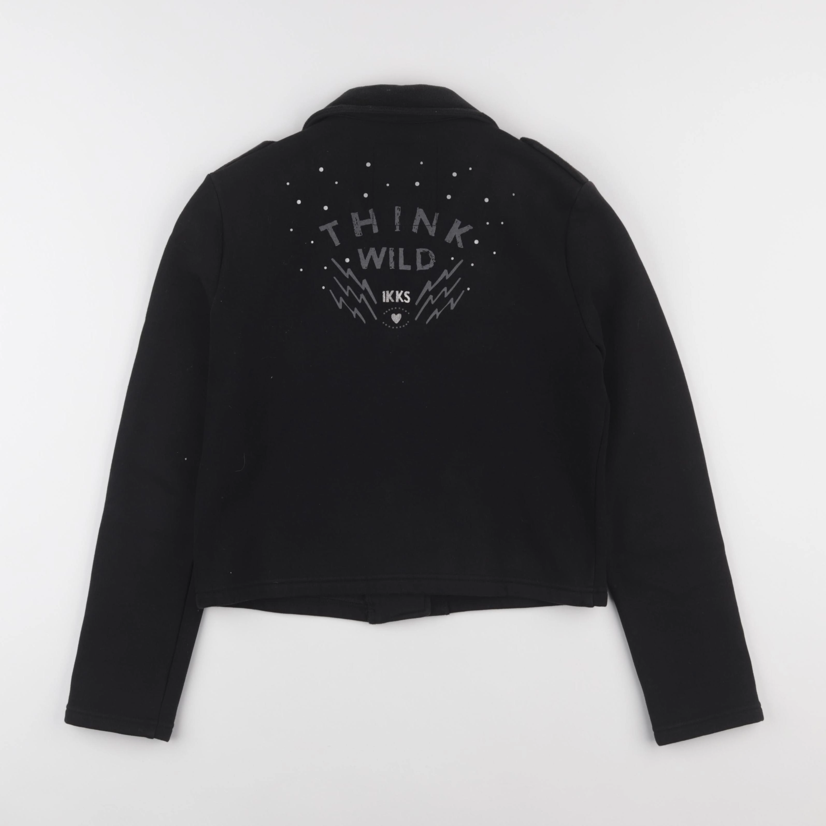 IKKS - veste noir - 14 ans