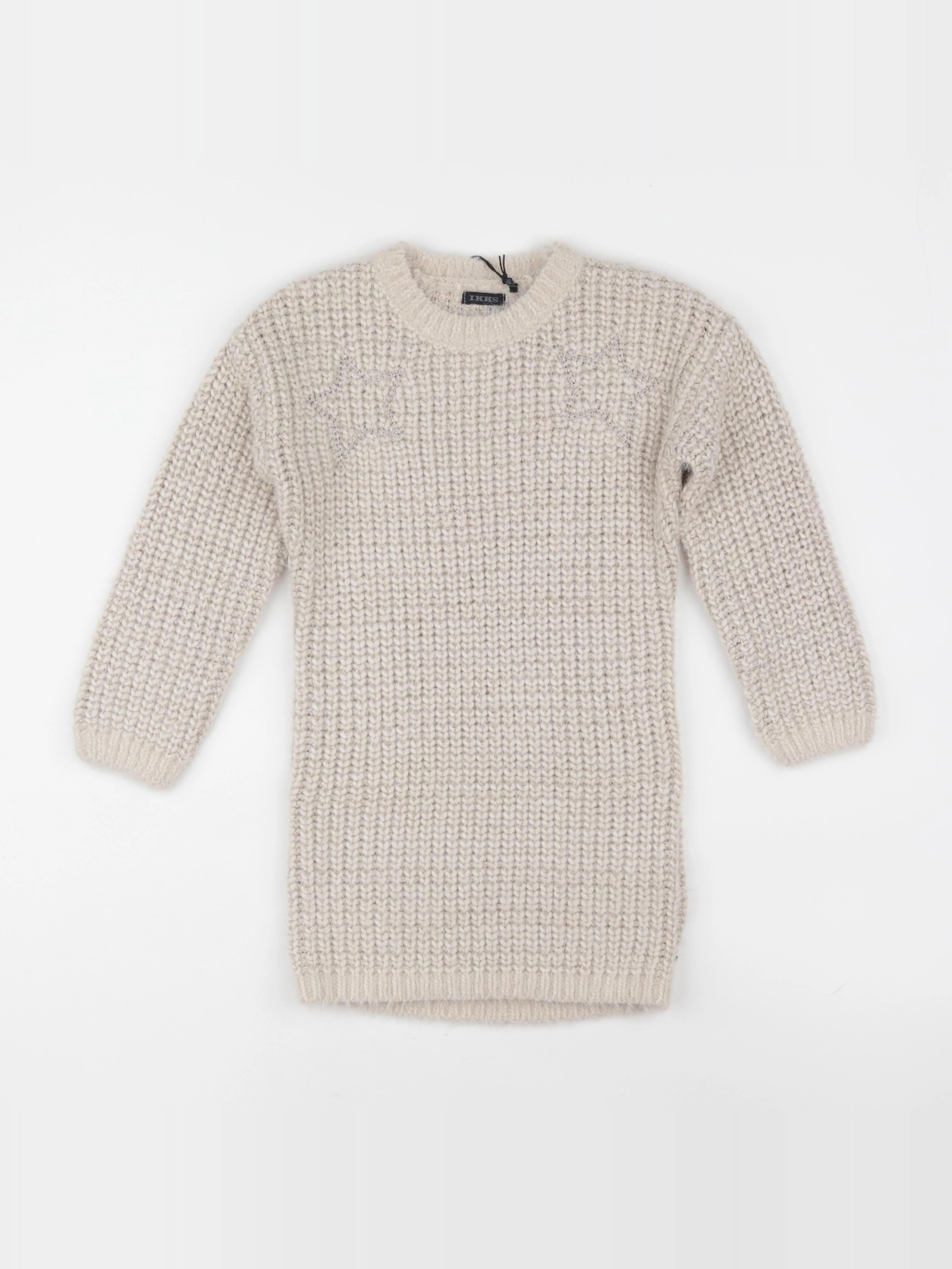 IKKS - robe beige, or - 5 ans