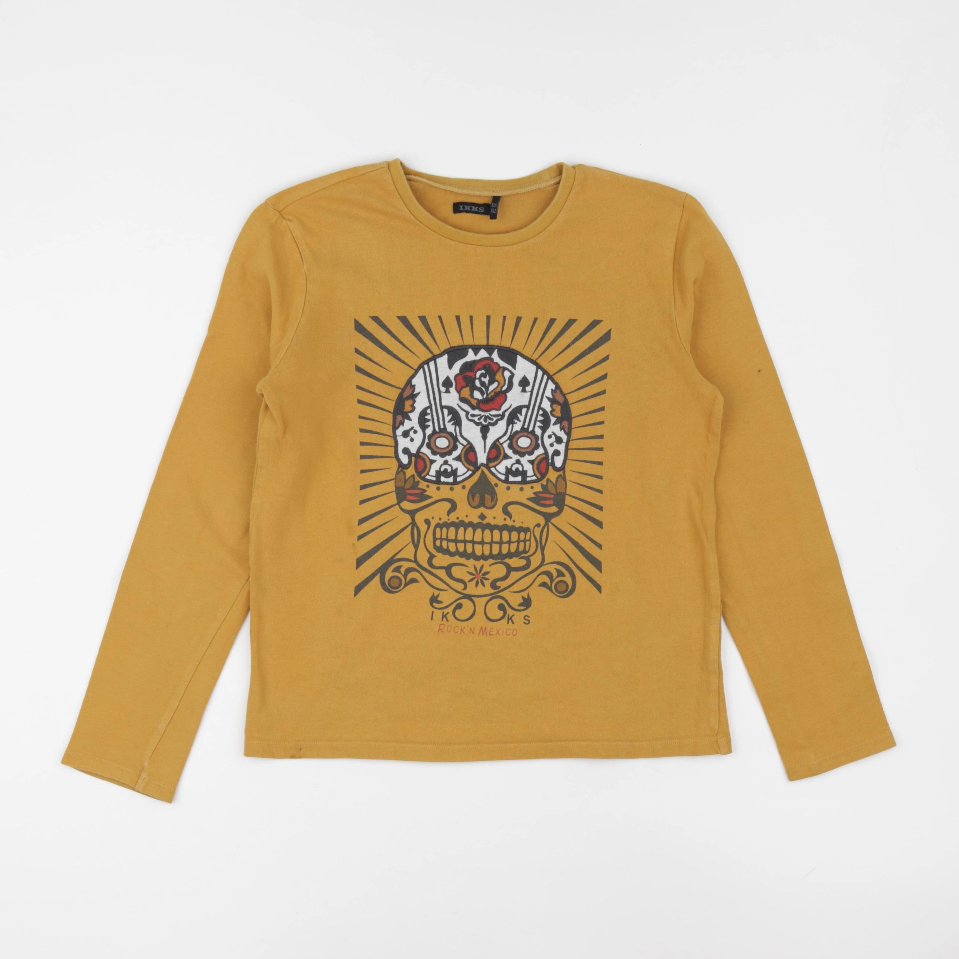 IKKS - tee-shirt jaune - 14 ans