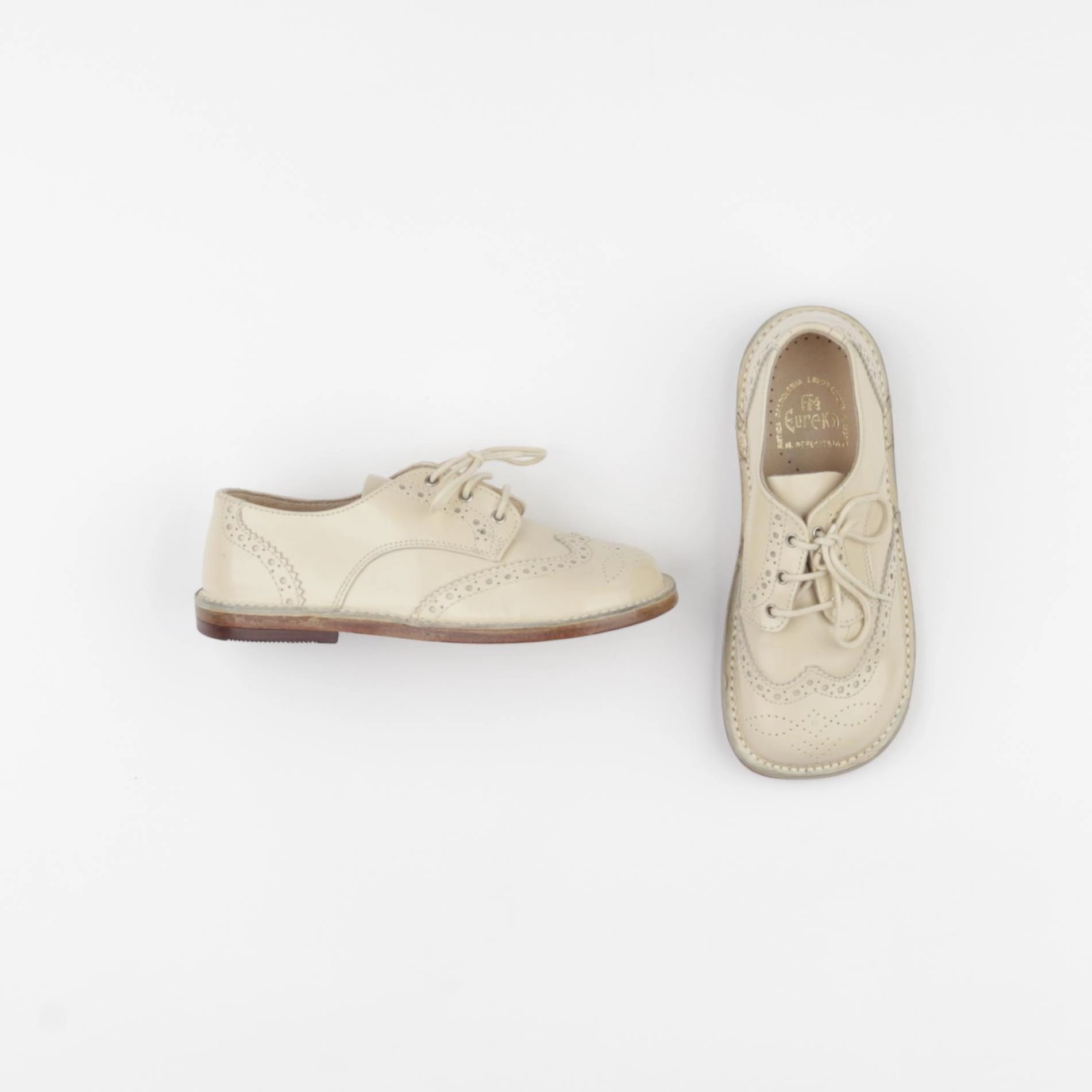 Eureka  - derbies beige - pointure 29
