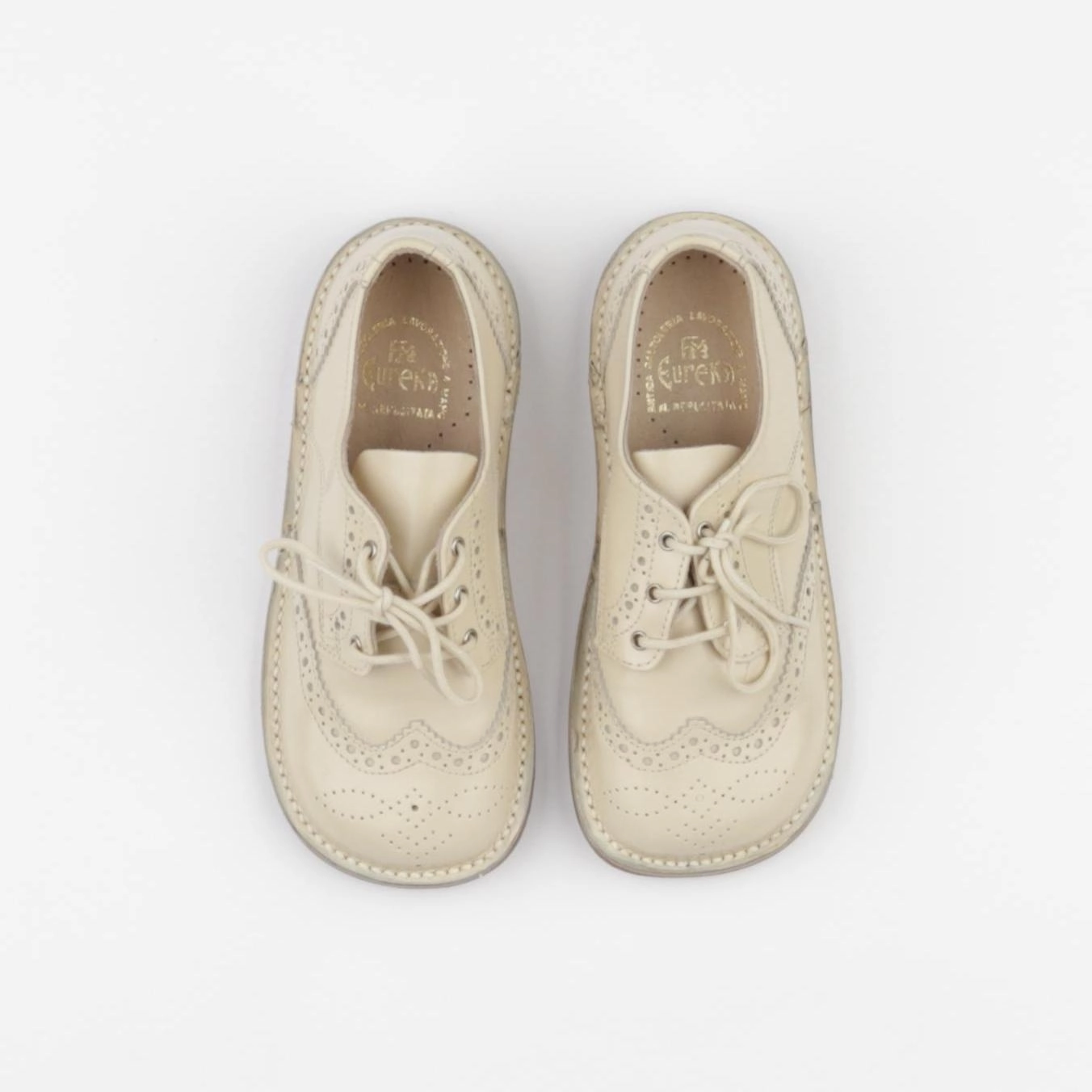 Eureka  - derbies beige - pointure 29
