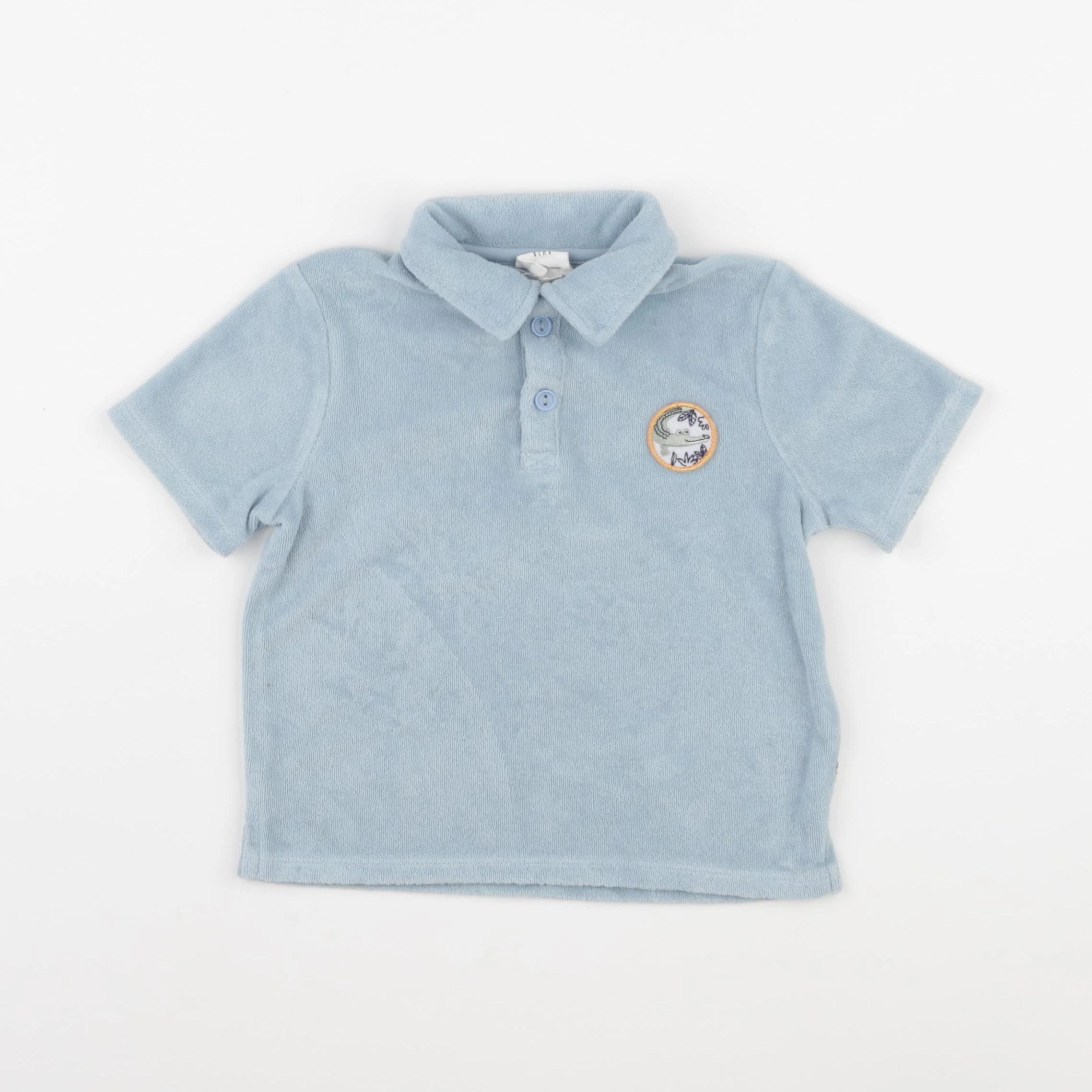 Carrément Beau - polo bleu - 18 mois