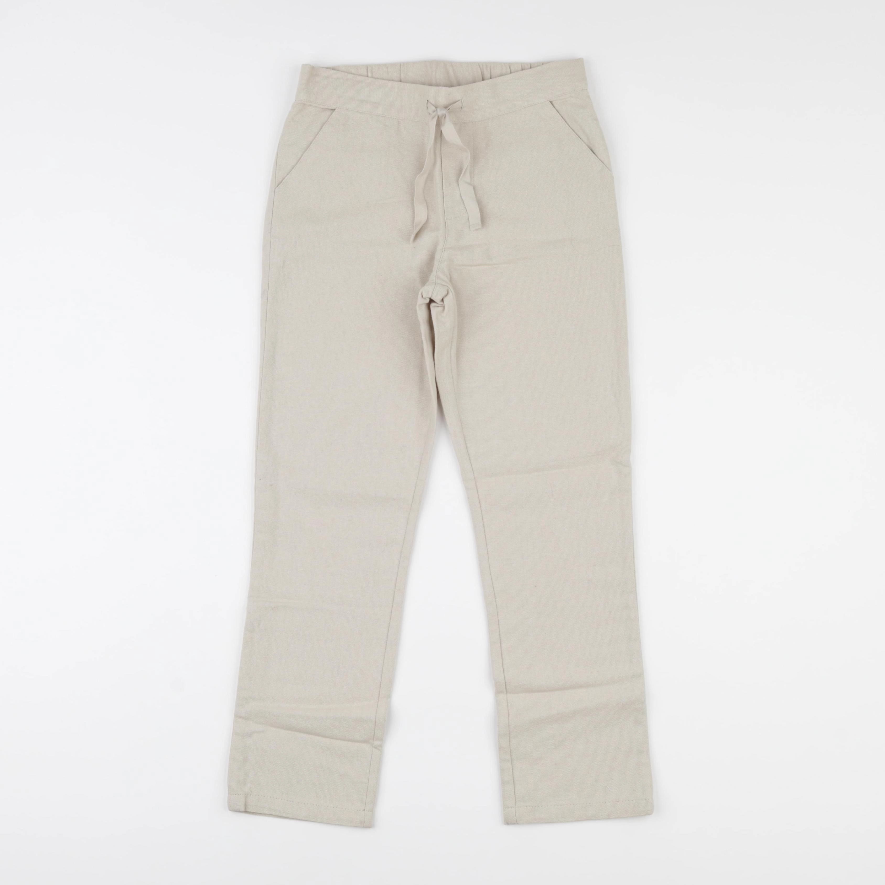 Natalys - pantalon beige - 8 ans