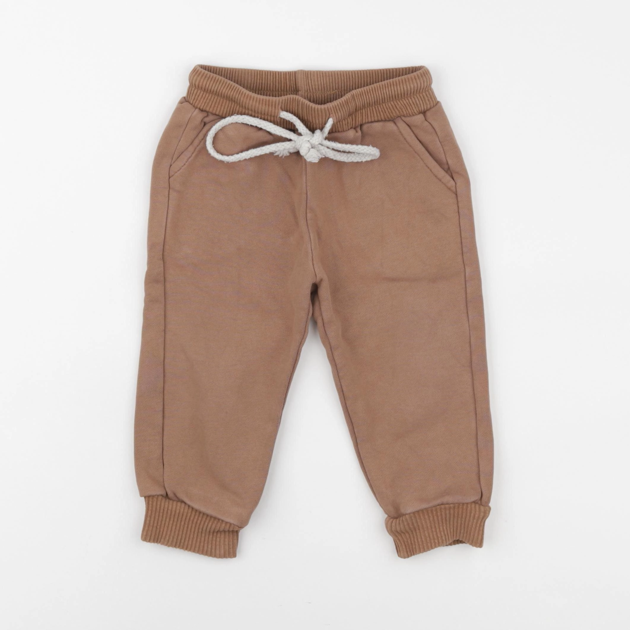 Gamin gamine - jogging marron - 12/18 mois