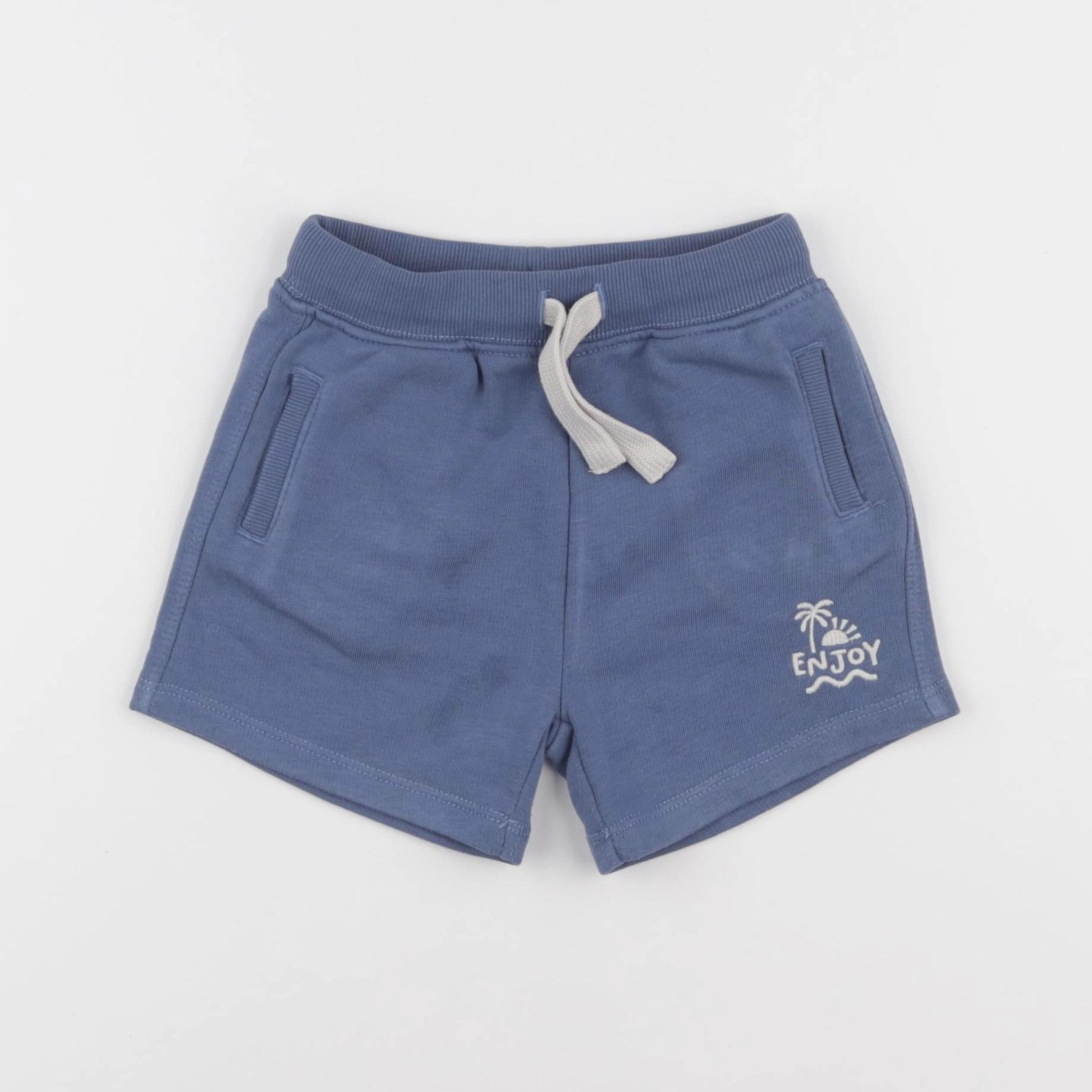 La Redoute - short bleu - 2 ans