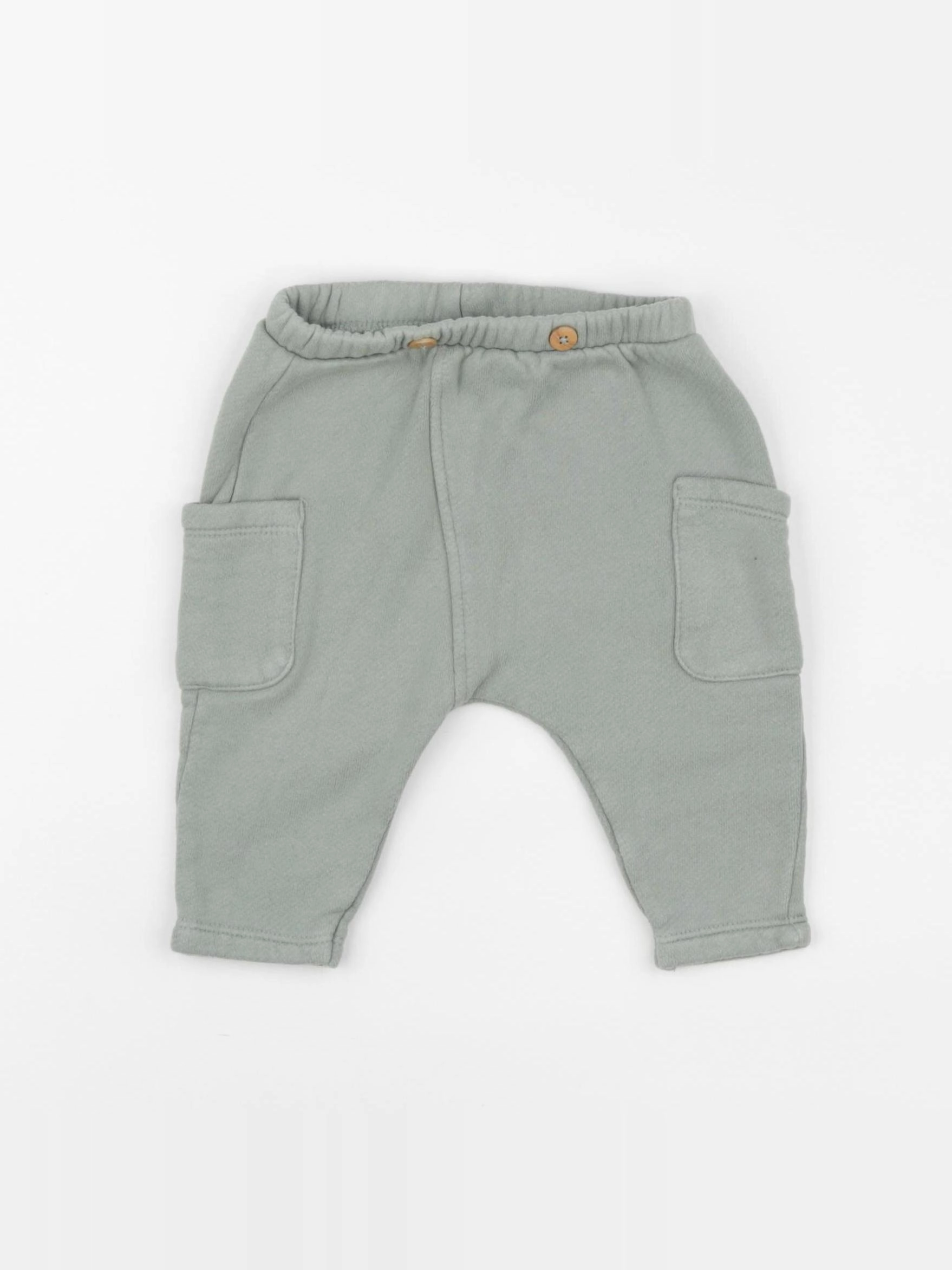 Zara - jogging vert - 1/3 mois
