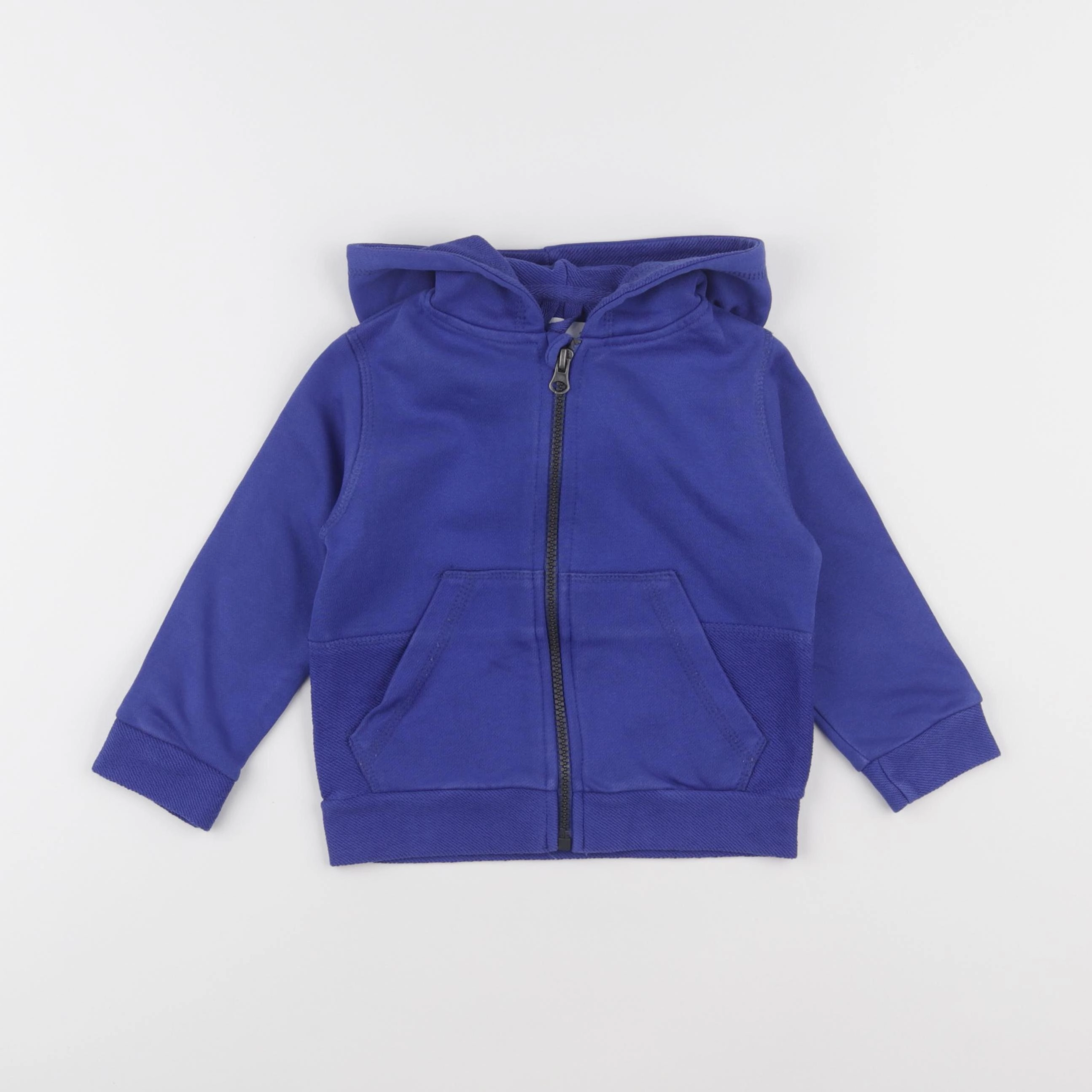 Little Cigogne - sweat bleu - 2 ans