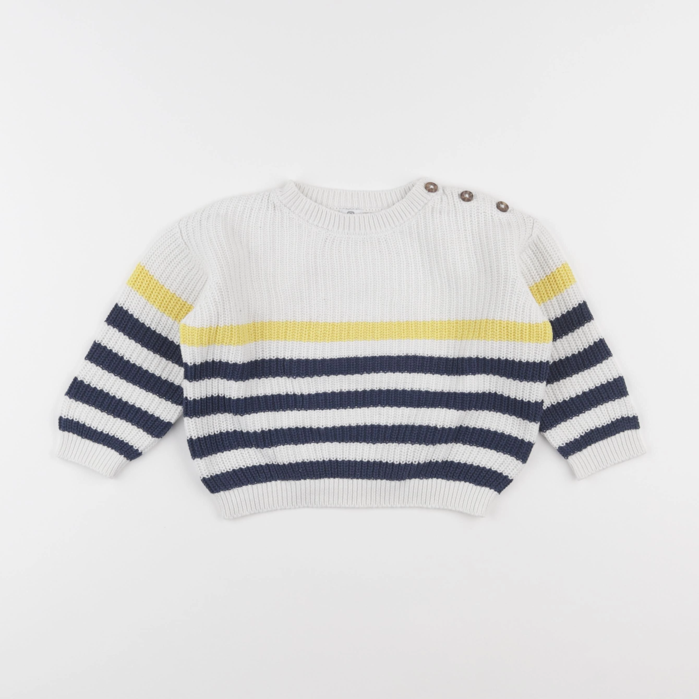 La Redoute - pull multicolore - 2 ans