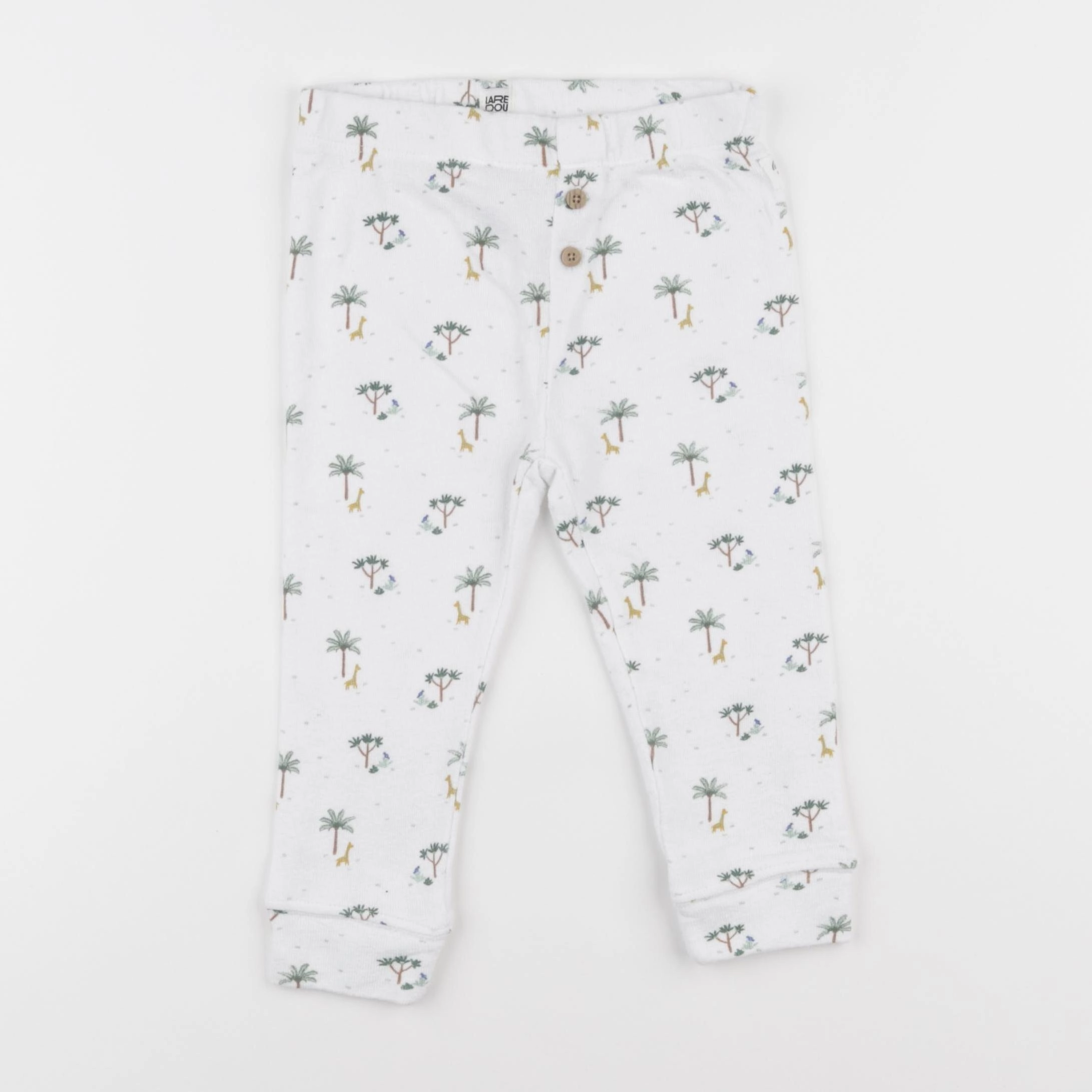 La Redoute - pantalon blanc - 2 ans