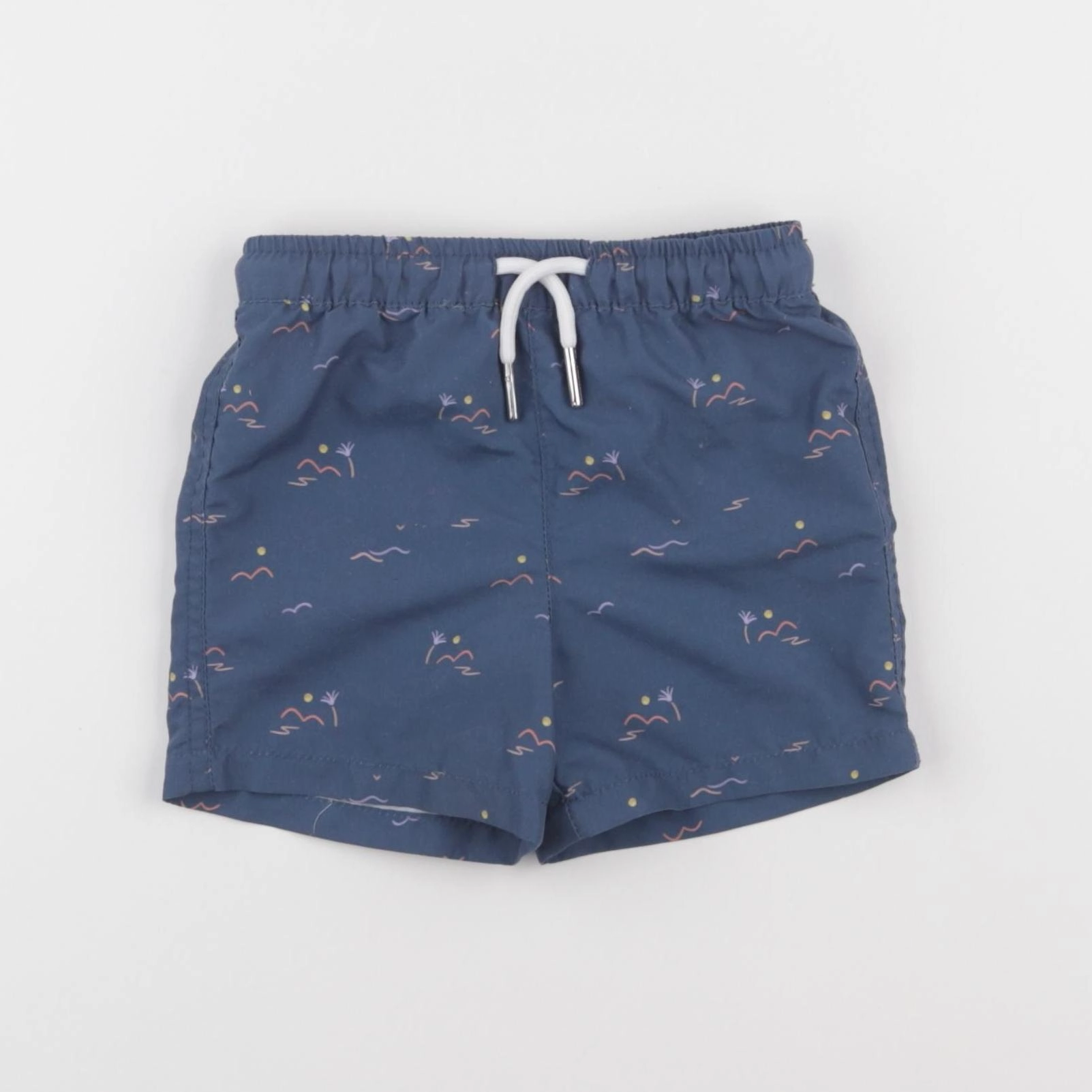 Cyrillus - maillot de bain bleu - 9/12 mois