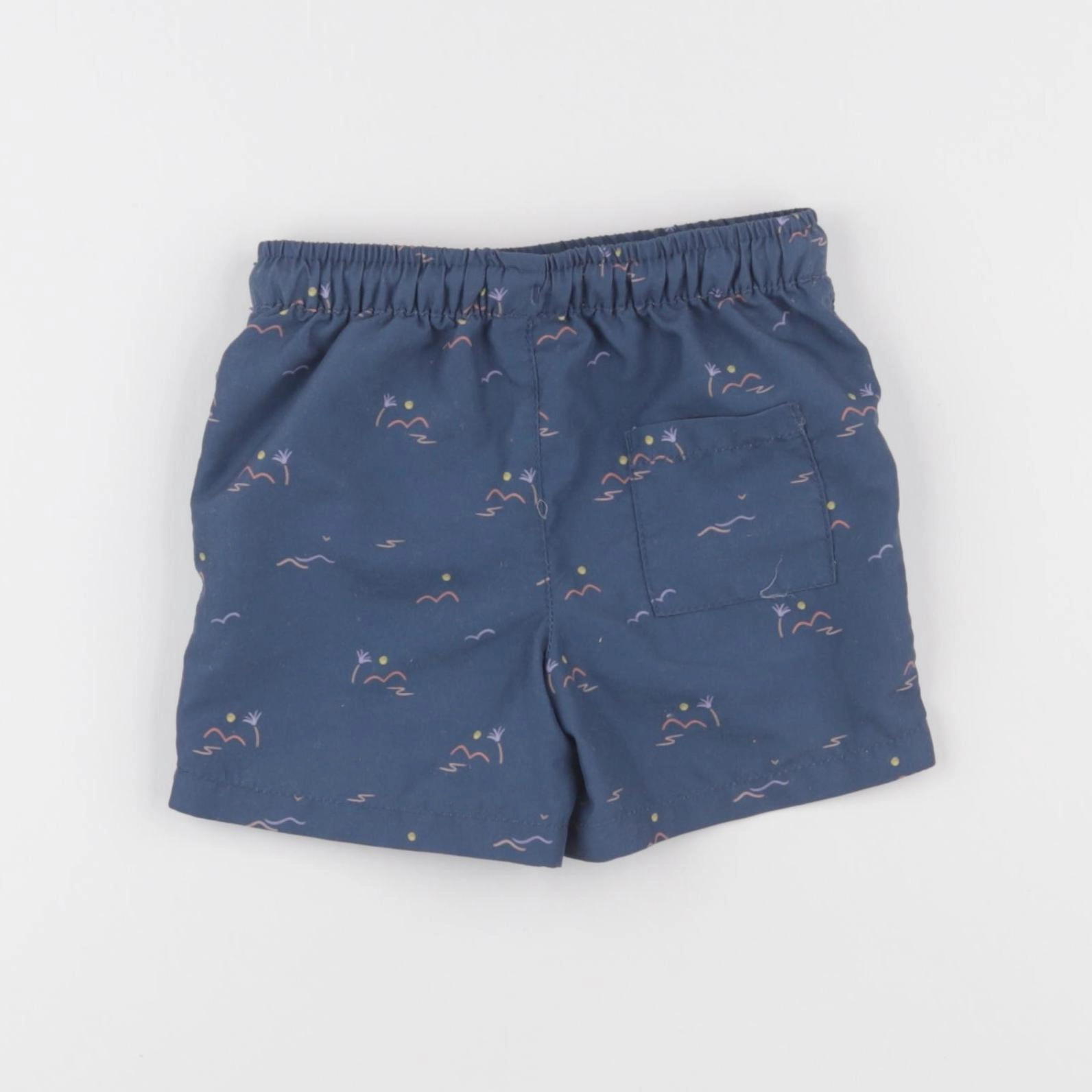 Cyrillus - maillot de bain bleu - 9/12 mois