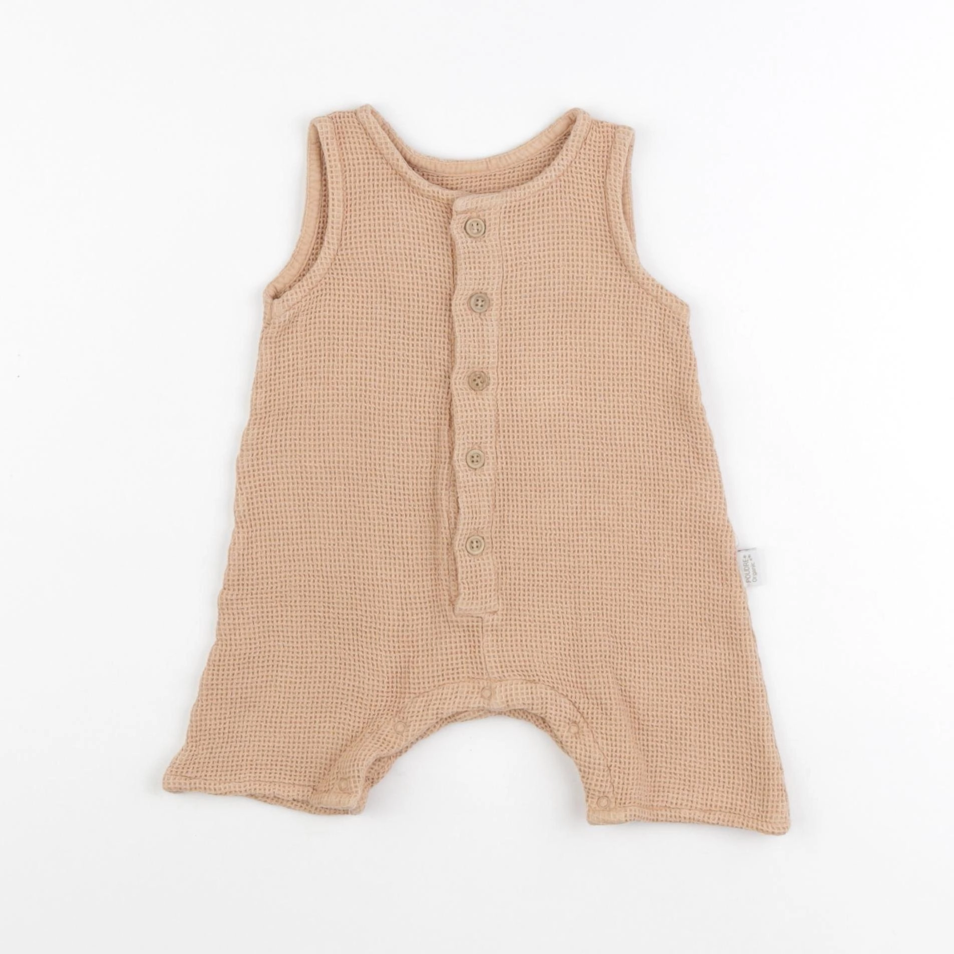 Poudre Organic - combinaison orange - 3 mois
