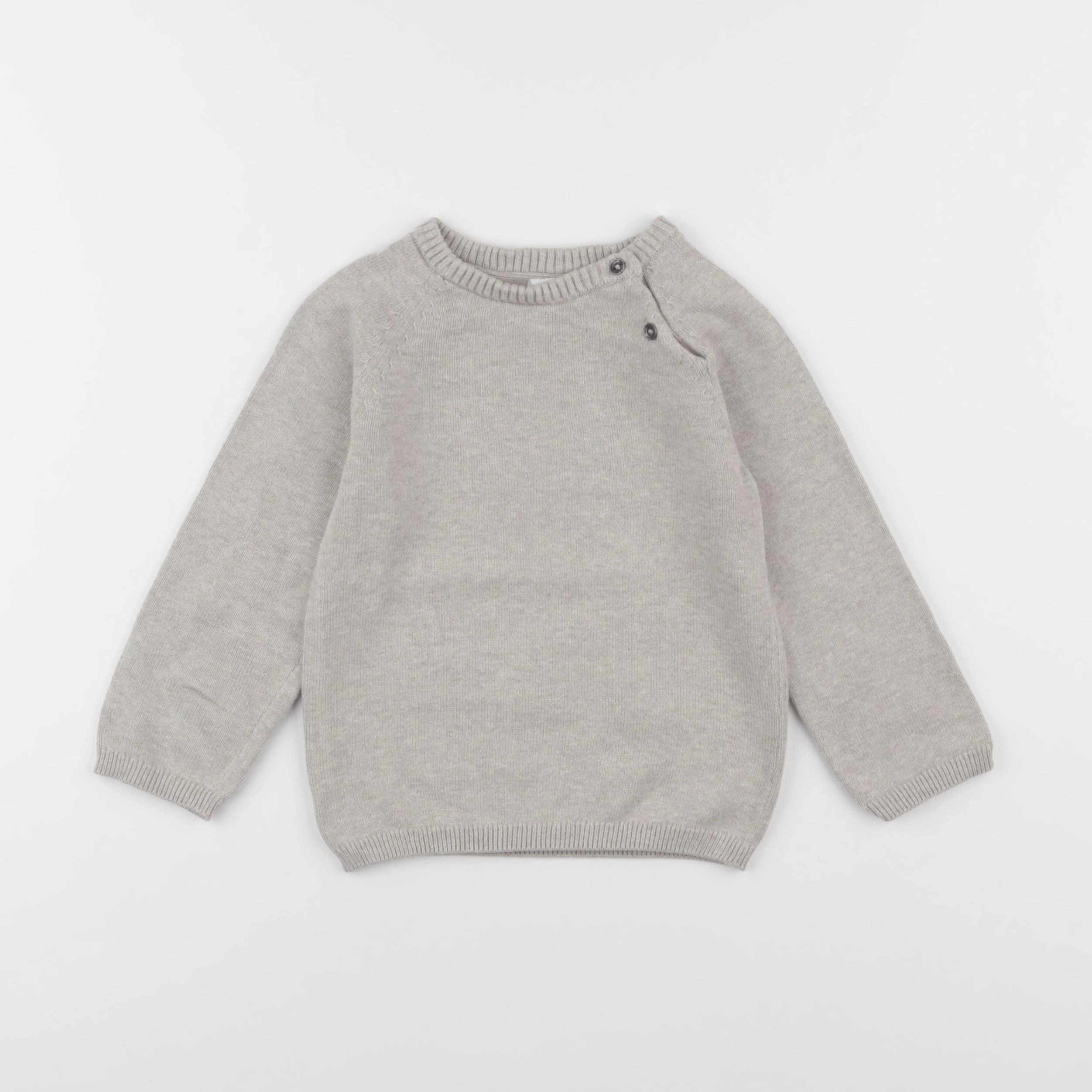 H&M - pull beige - 18/24 mois