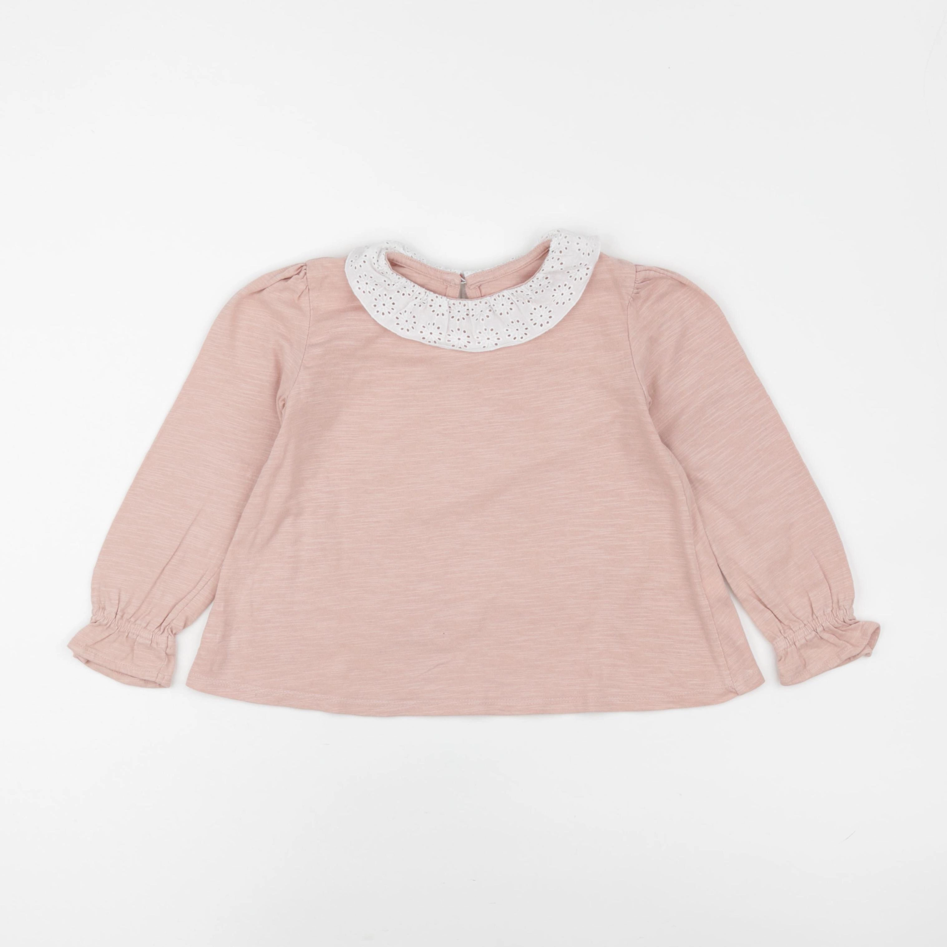 Vertbaudet - tee-shirt rose - 5 ans