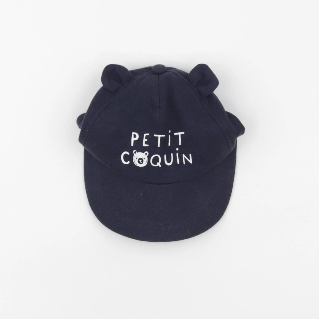 Vertbaudet - casquette bleu - 12/18 mois