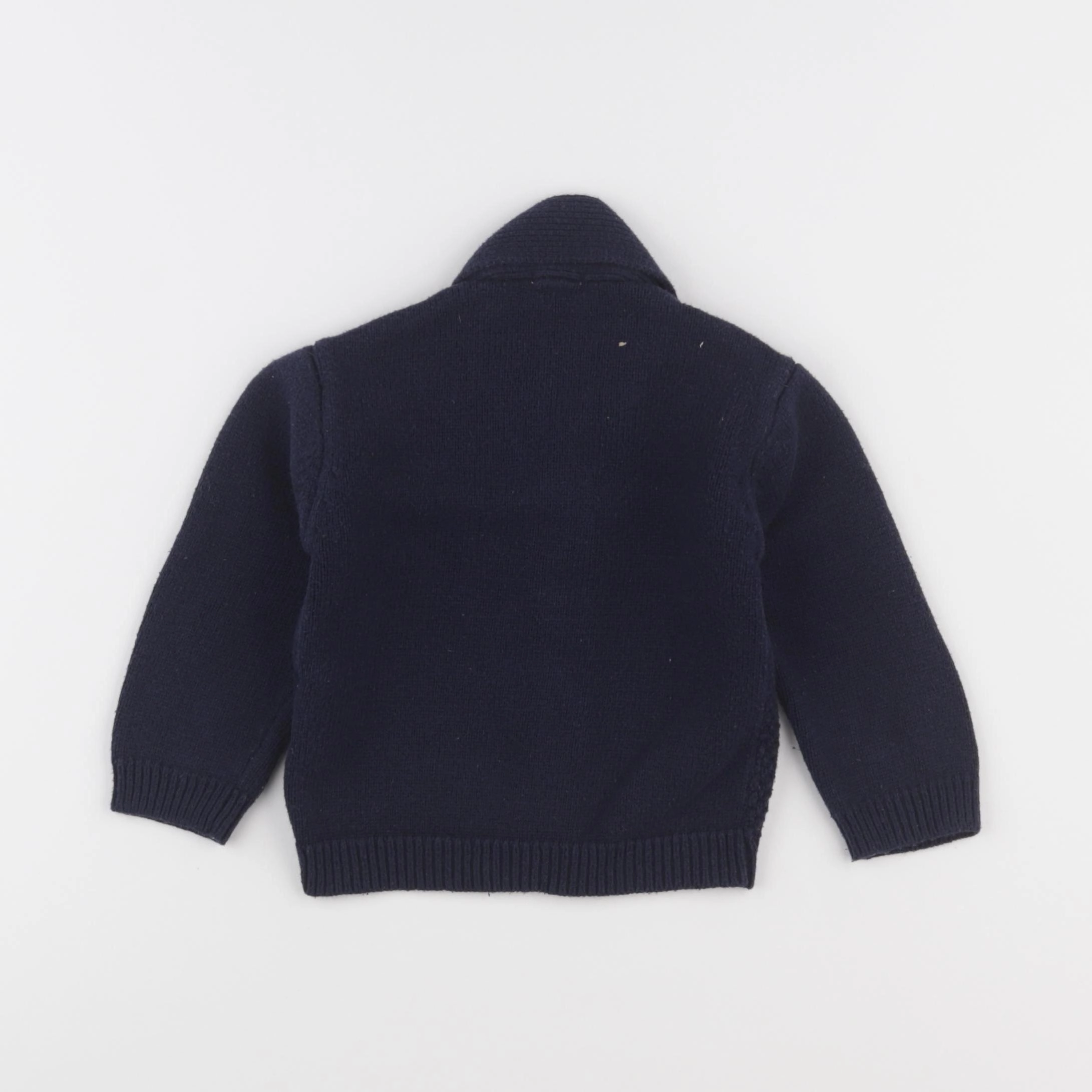 Boutchou - gilet bleu - 18 mois