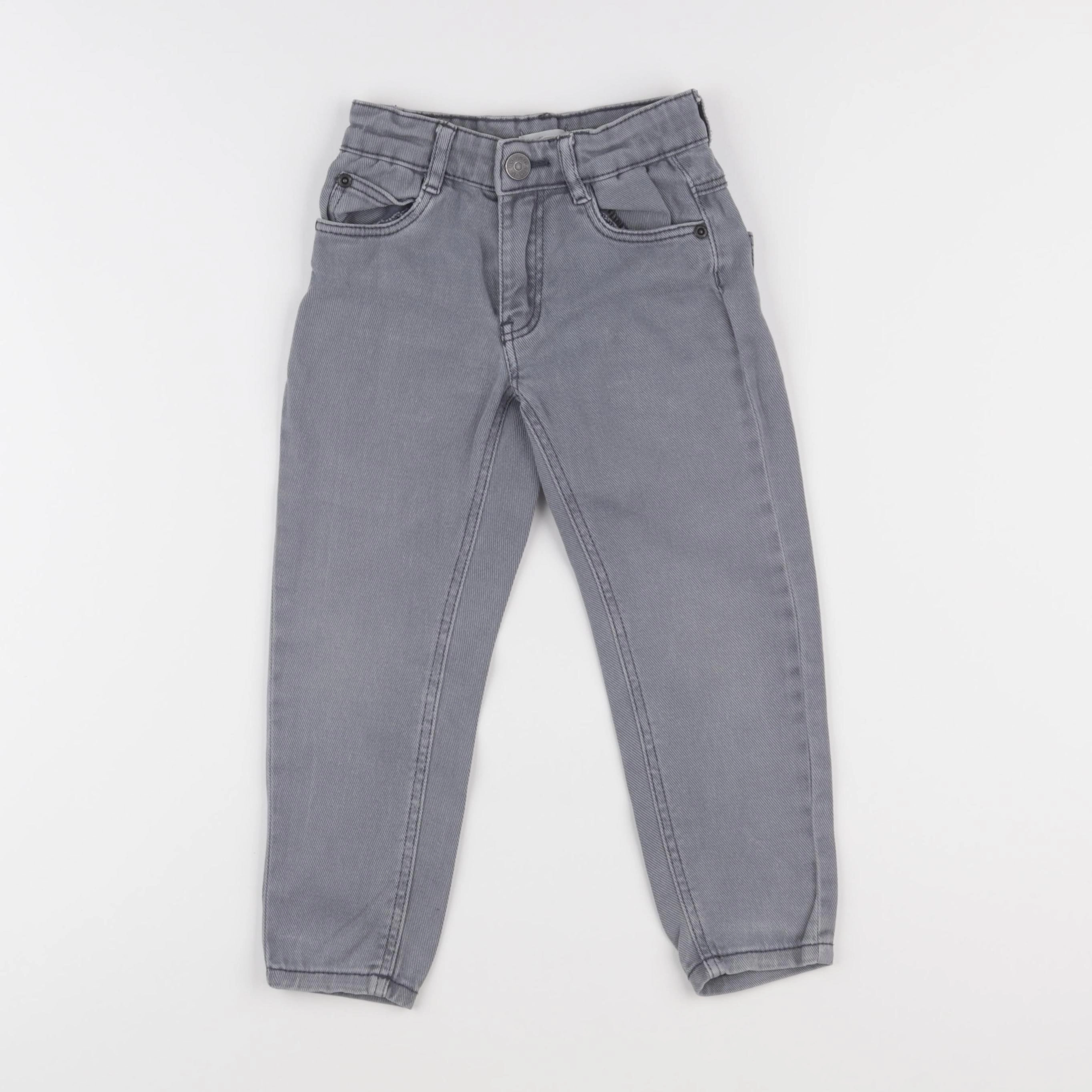 Vertbaudet - jean gris - 4 ans