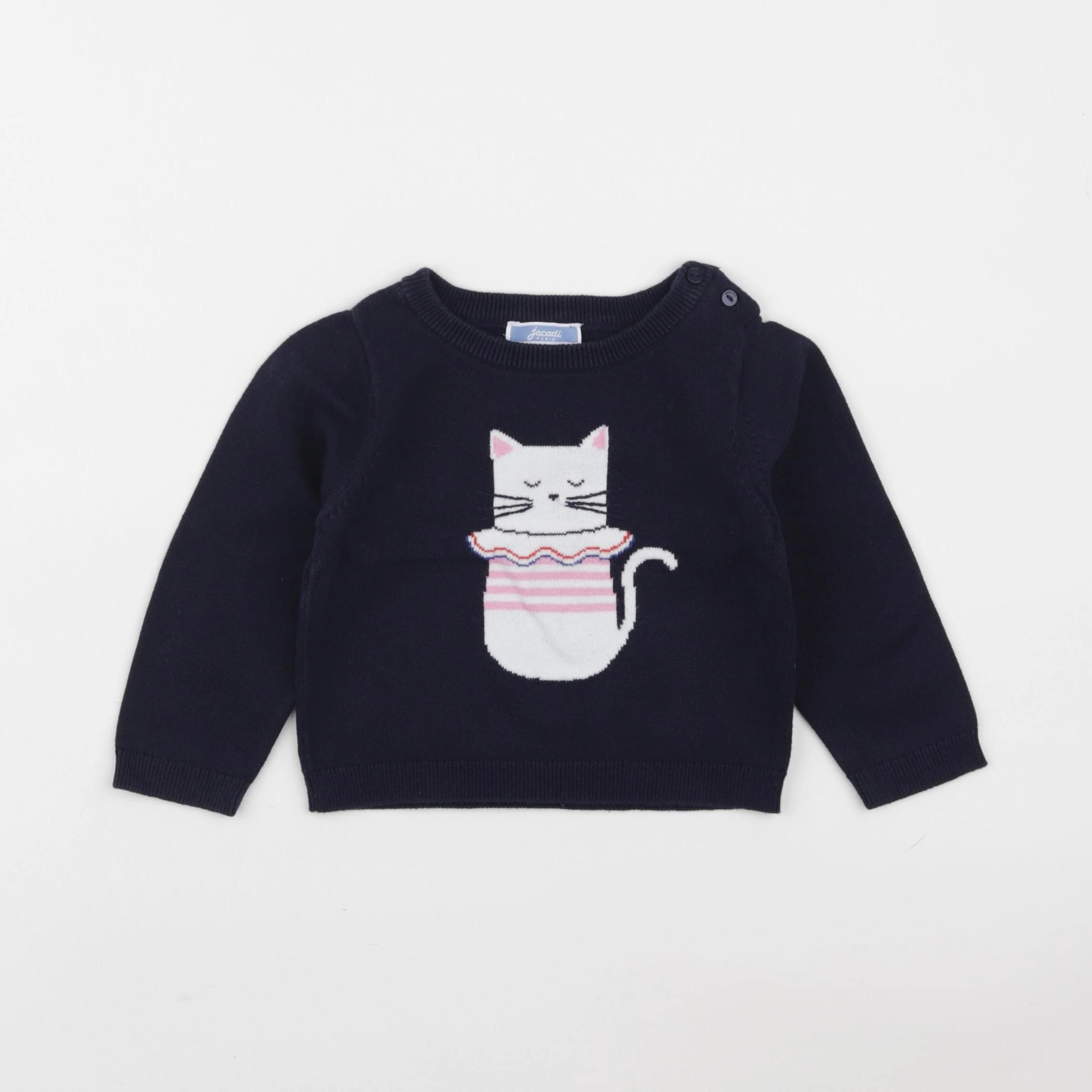 Jacadi - pull multicolore - 18 mois