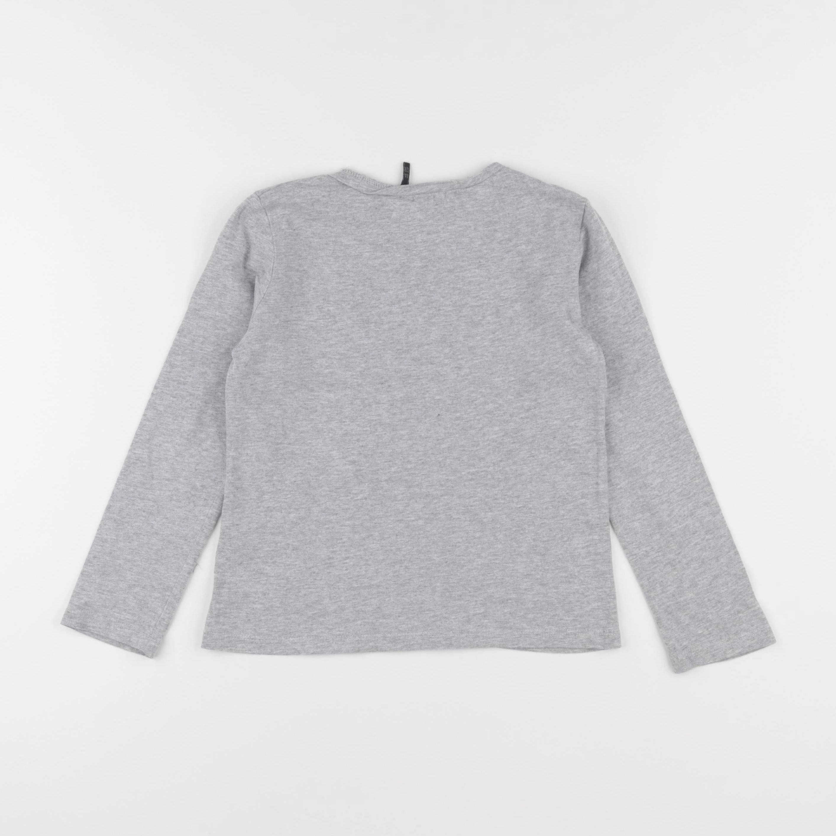 IKKS - tee-shirt gris - 8 ans