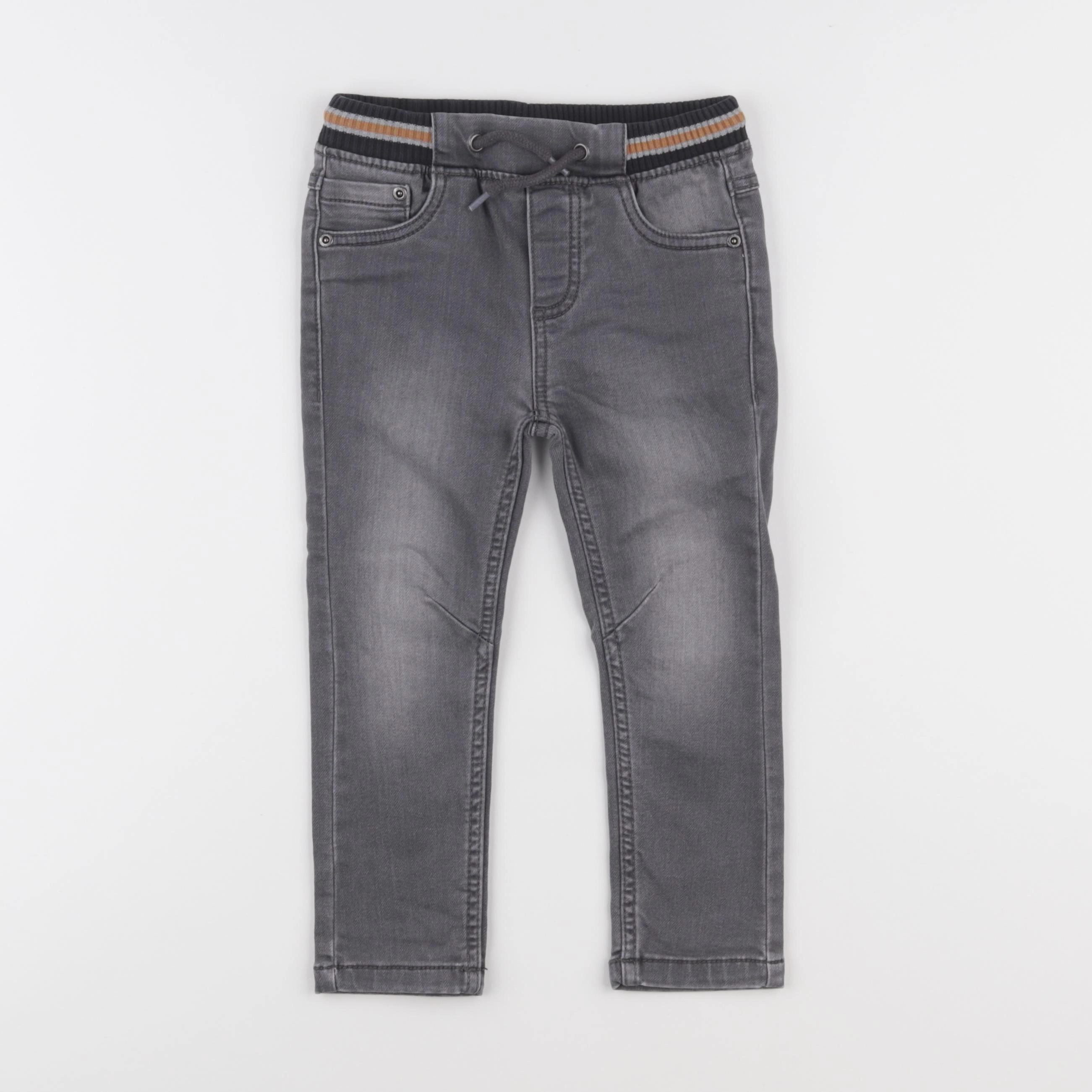 Vertbaudet - jean gris - 3 ans
