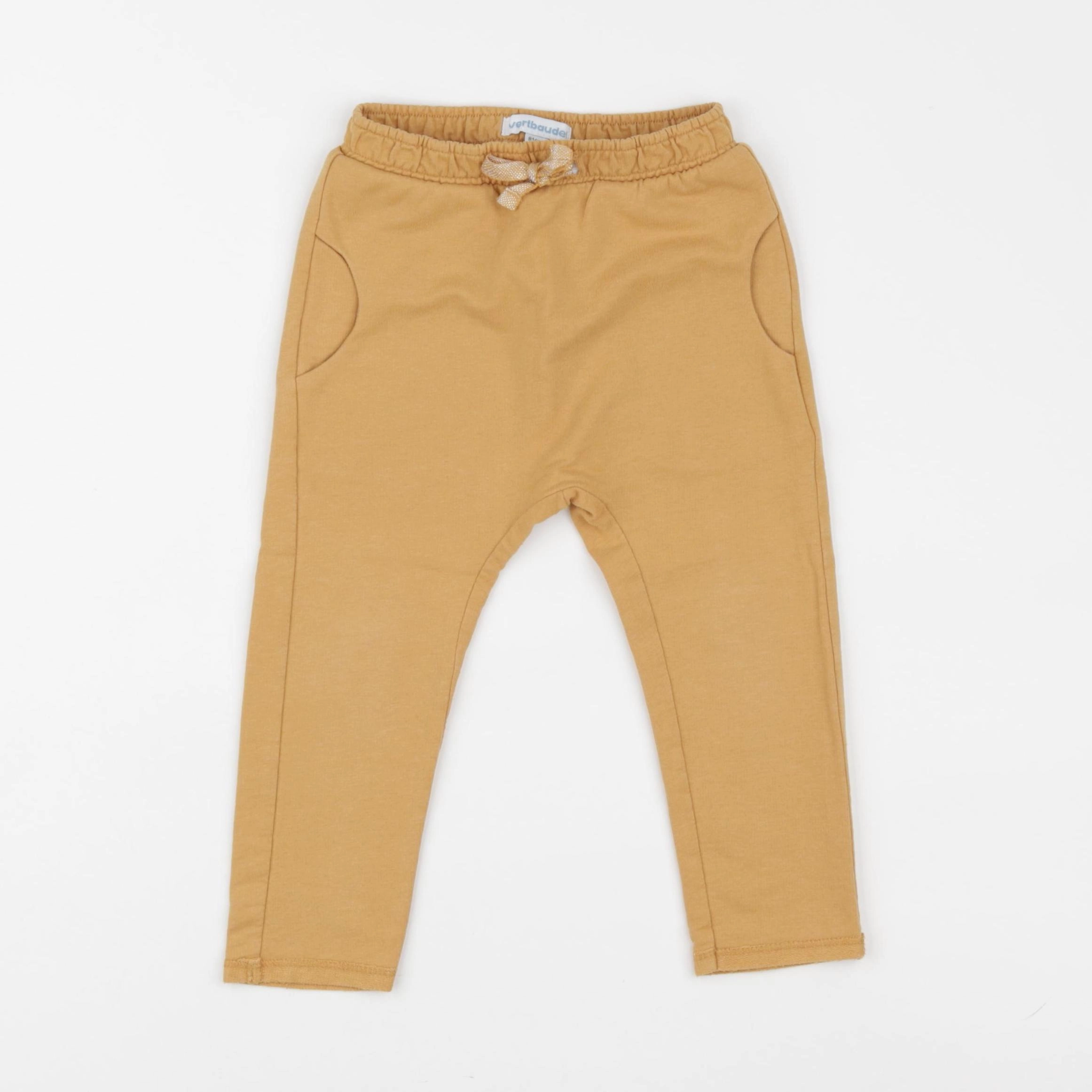 Vertbaudet - jogging jaune - 18 mois