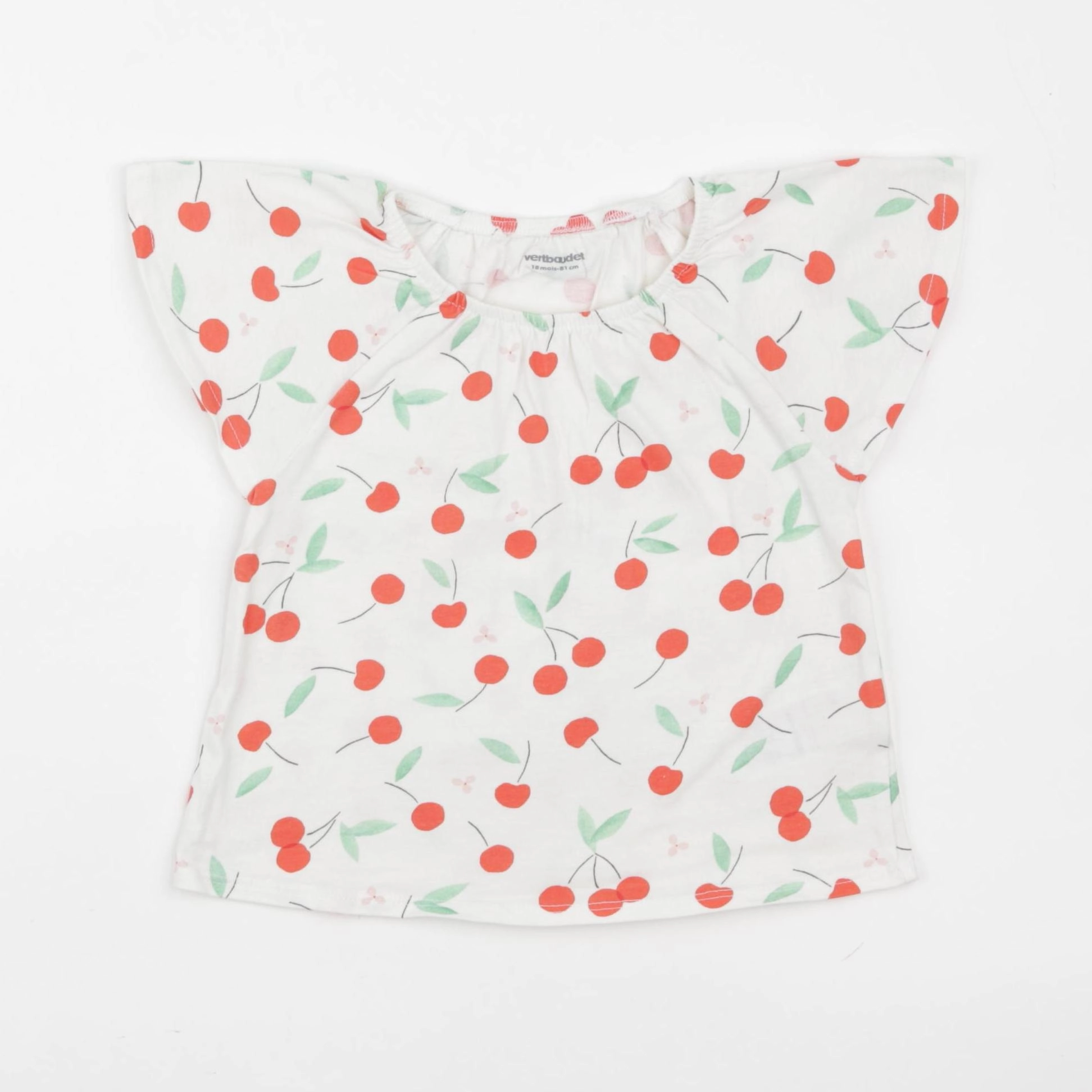 Vertbaudet - tee-shirt multicolore - 18 mois