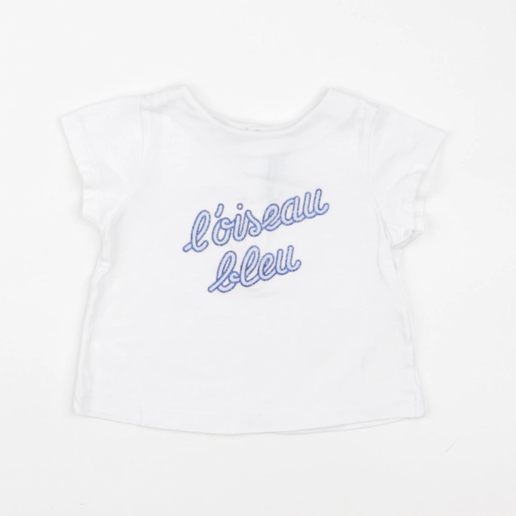 Jacadi - tee-shirt bleu - 18 mois