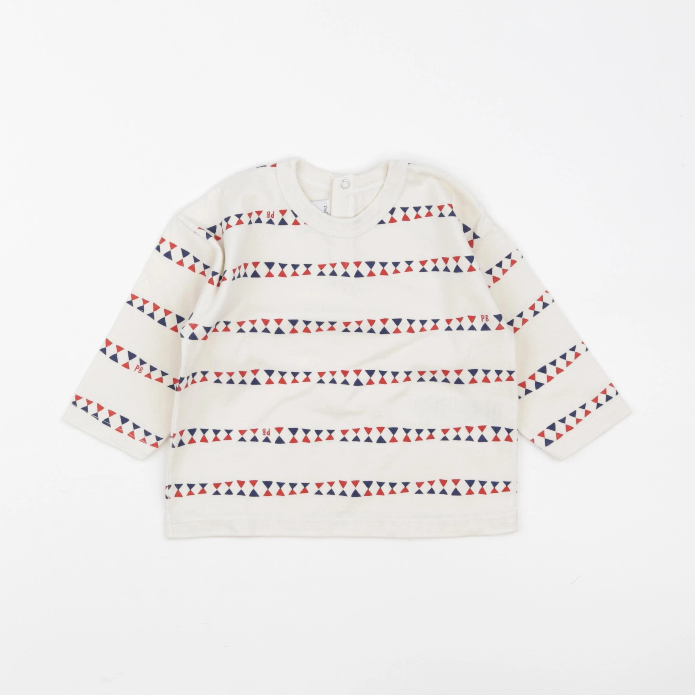 Petit Bateau - tee-shirt multicolore - 12 mois