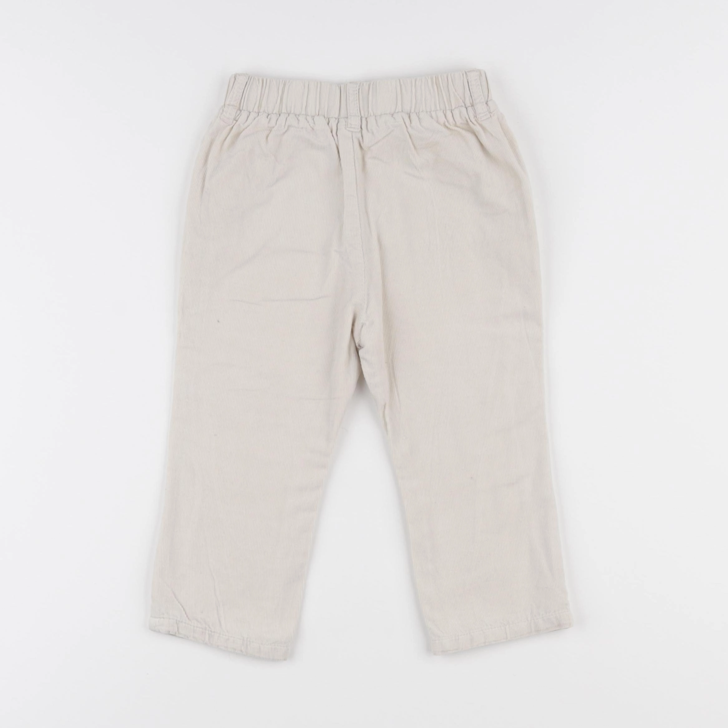 Vertbaudet - pantalon beige - 18 mois