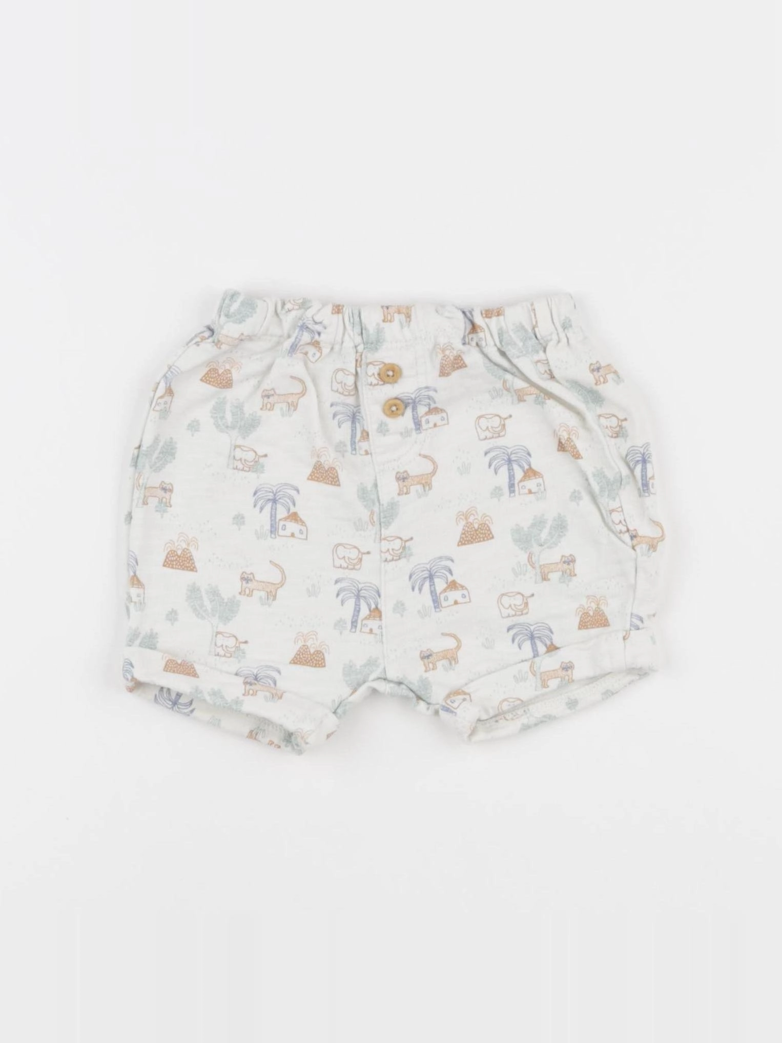 Tape à l'oeil - short multicolore - 6 mois
