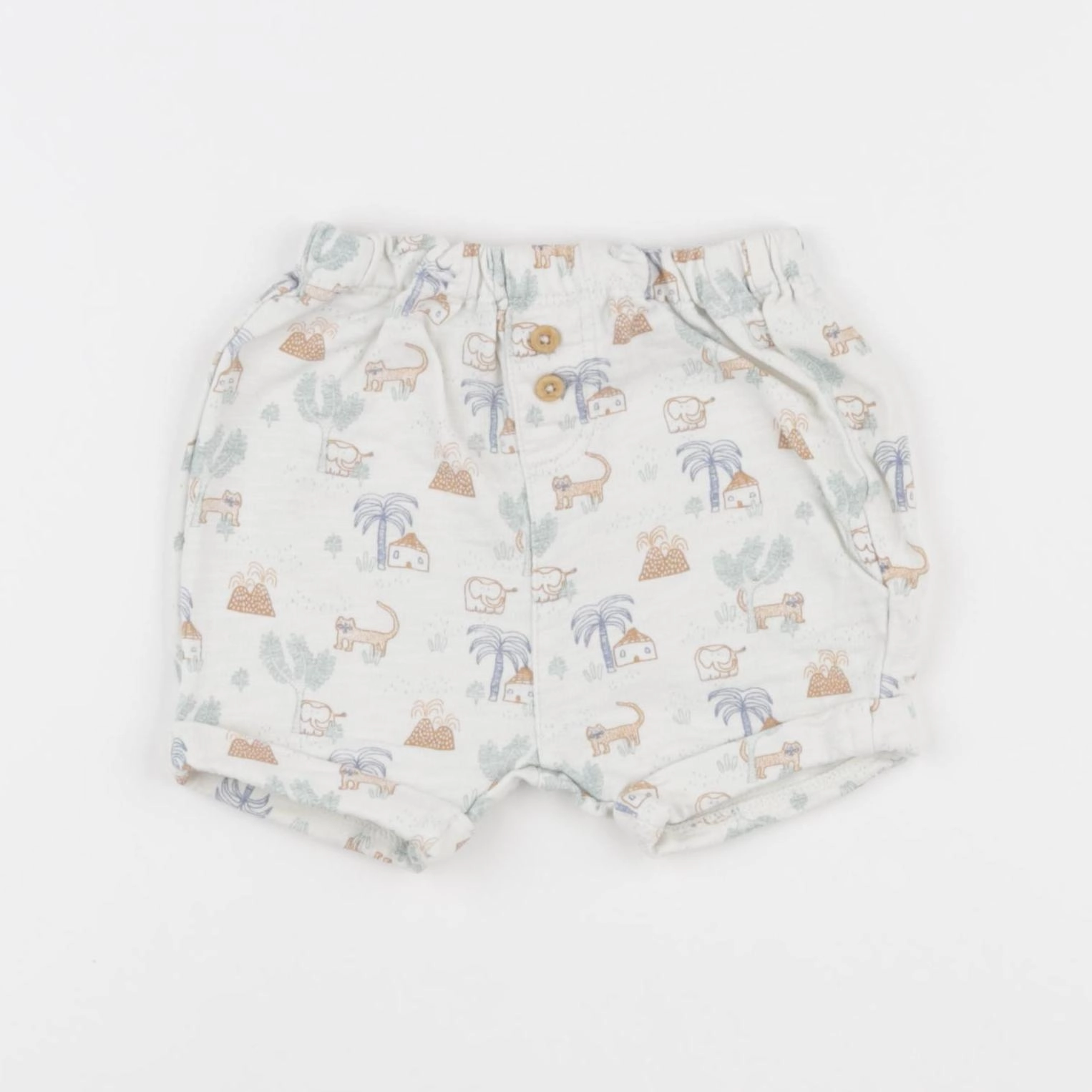 Tape à l'oeil - short multicolore - 6 mois
