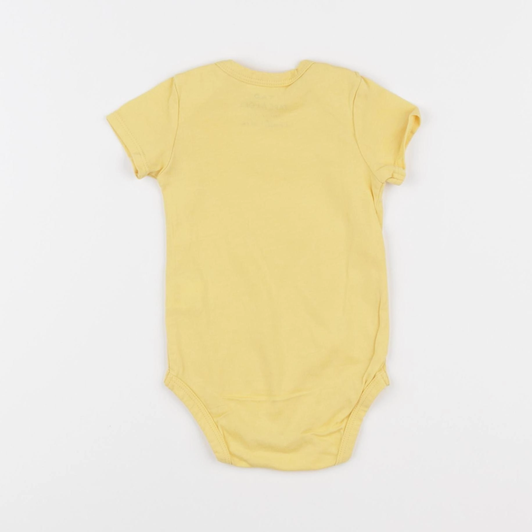 Tape à l'oeil - body jaune - 6 mois
