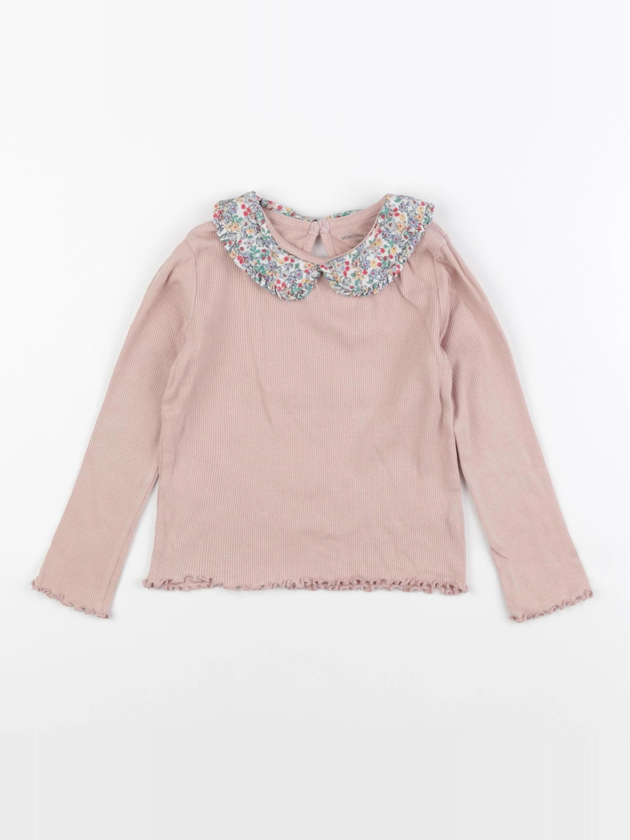 Monoprix - tee-shirt rose - 4 ans