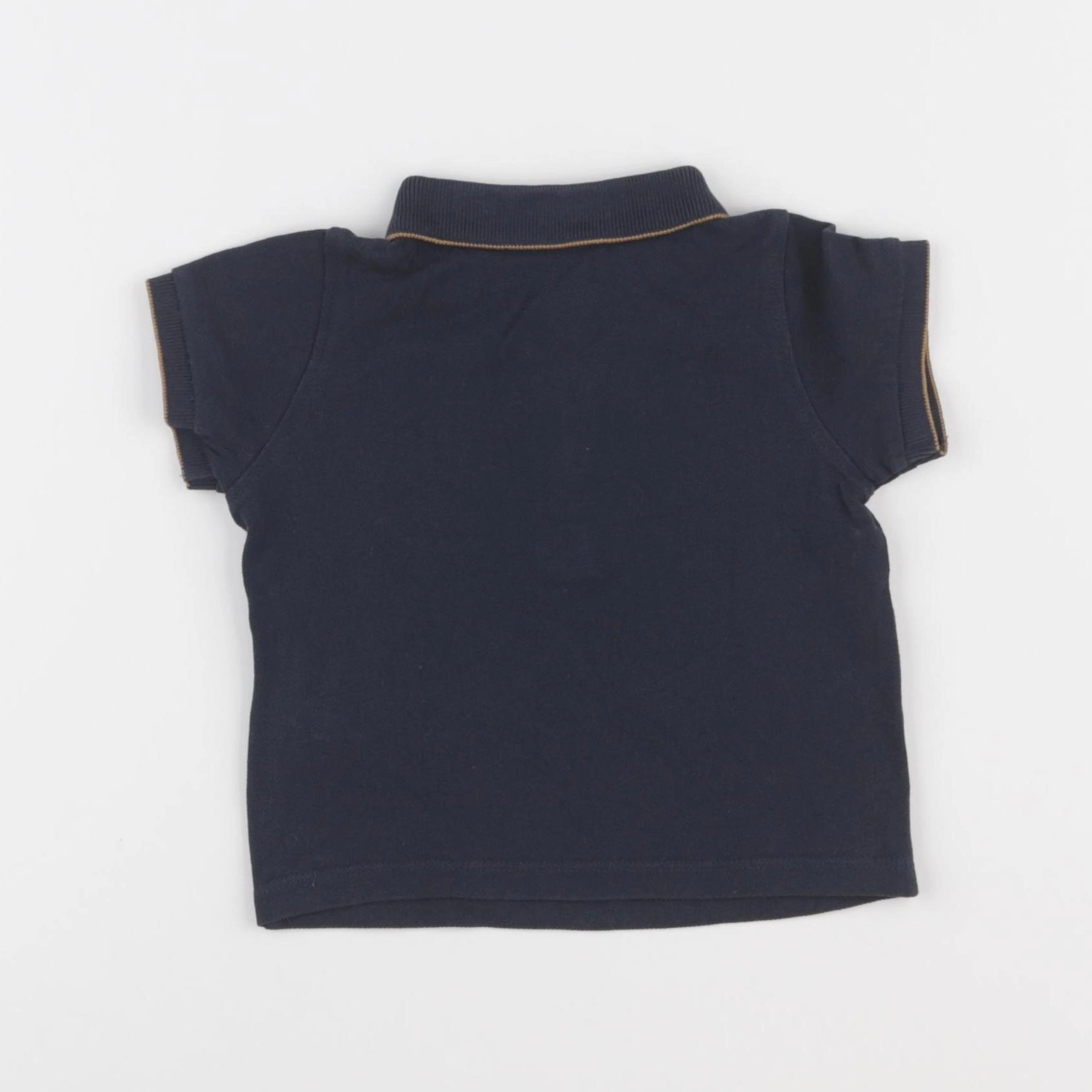 Tape à l'oeil - polo bleu - 6 mois