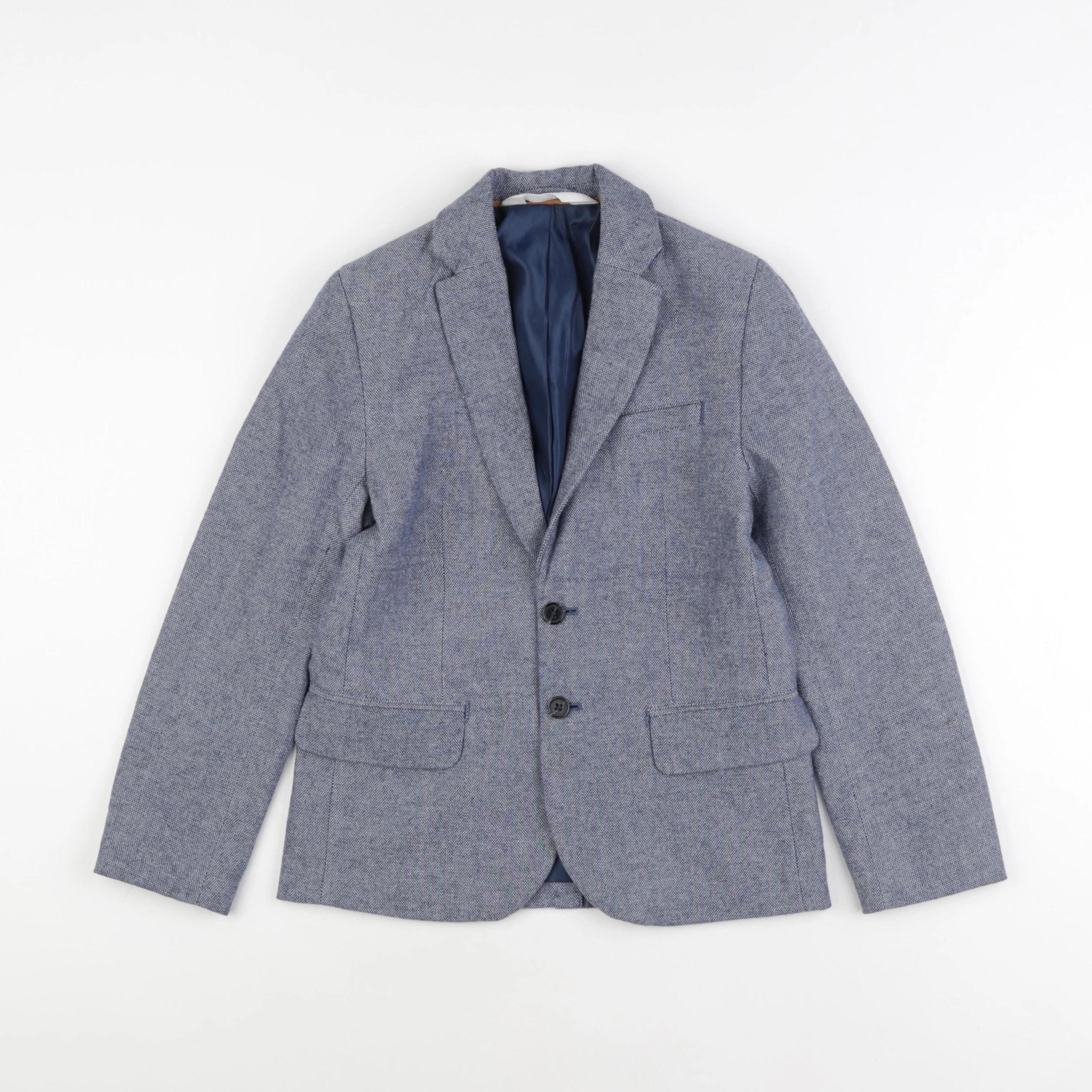 H&M - veste bleu - 8/9 ans
