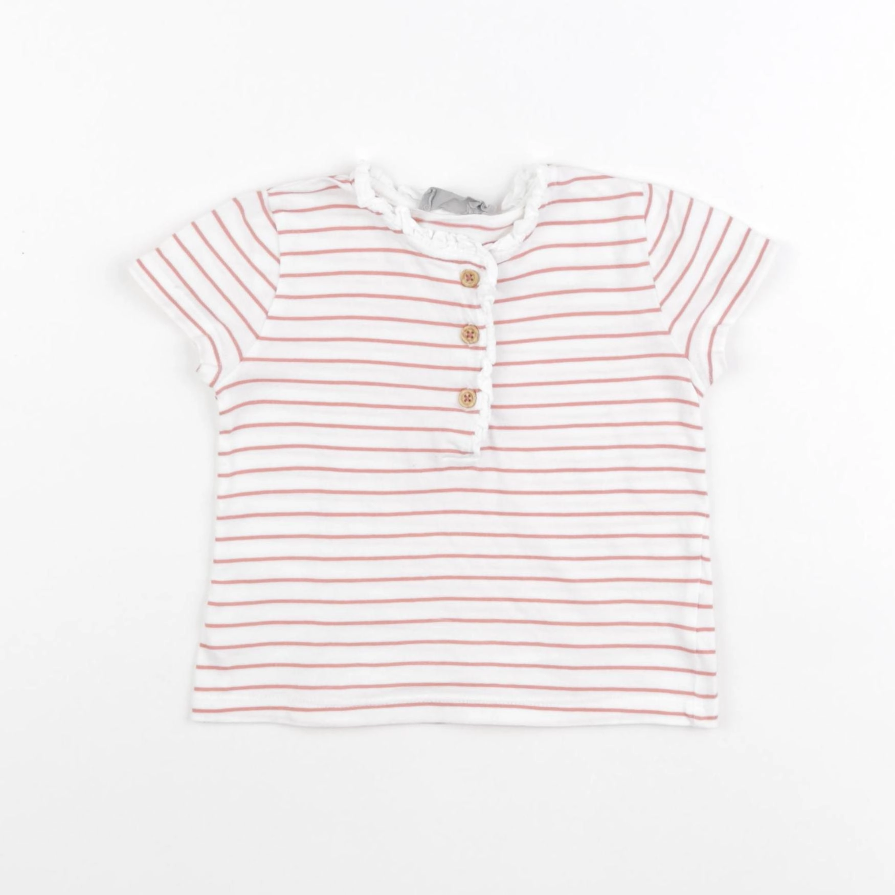 Boutchou - tee-shirt rose - 12 mois