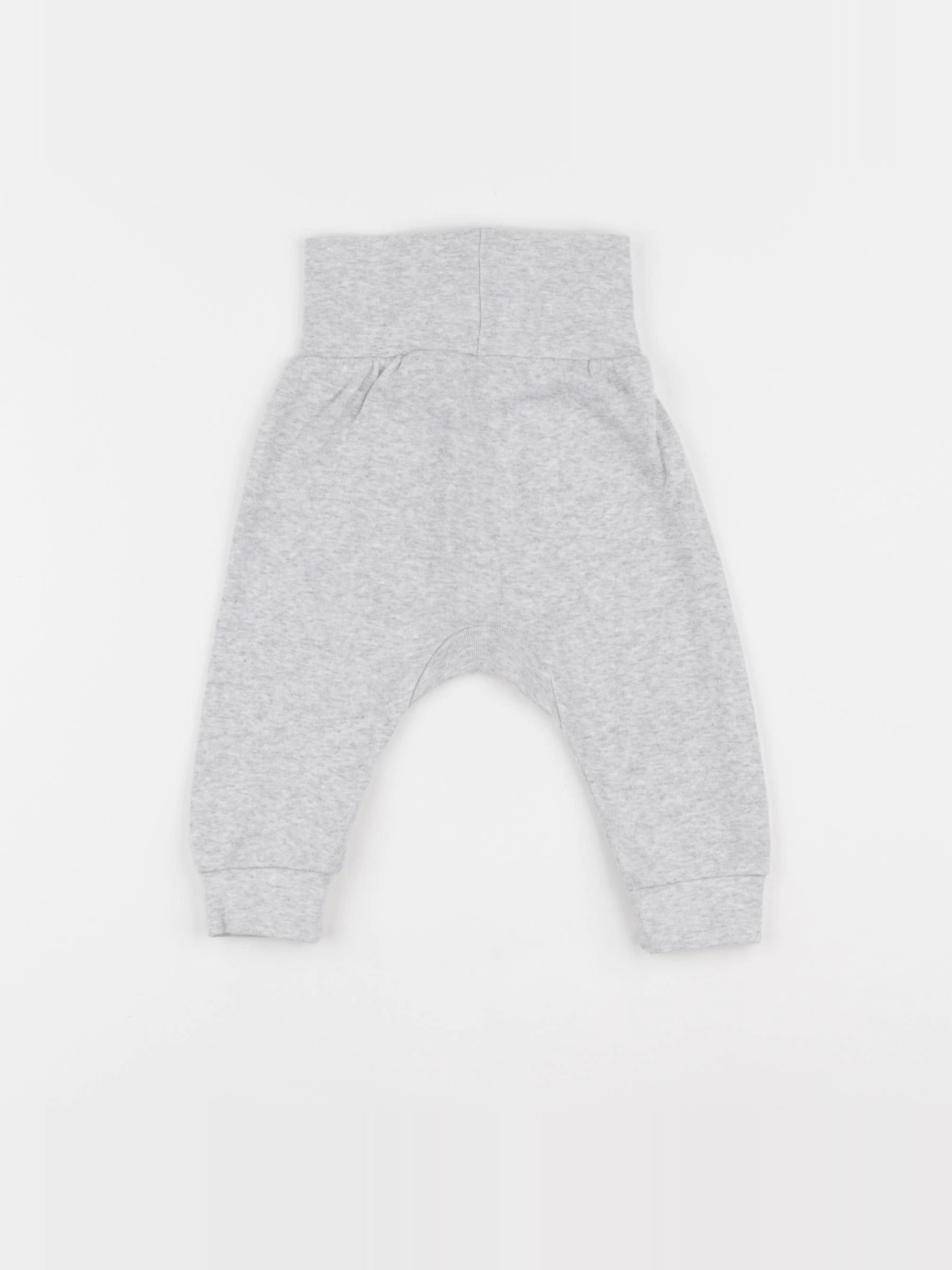 H&M - sarouel gris - 3 mois