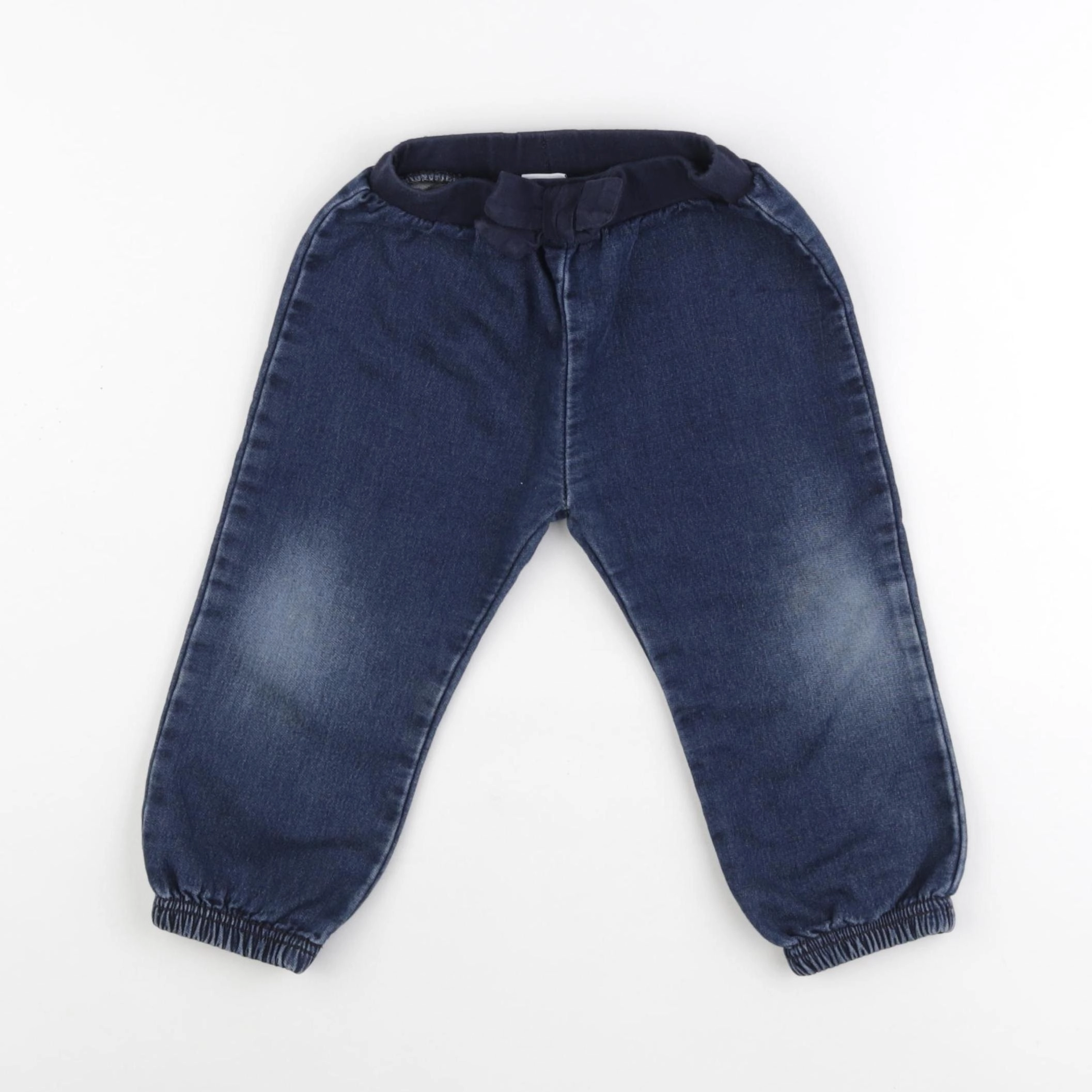 Petit Bateau - jean bleu - 24 mois