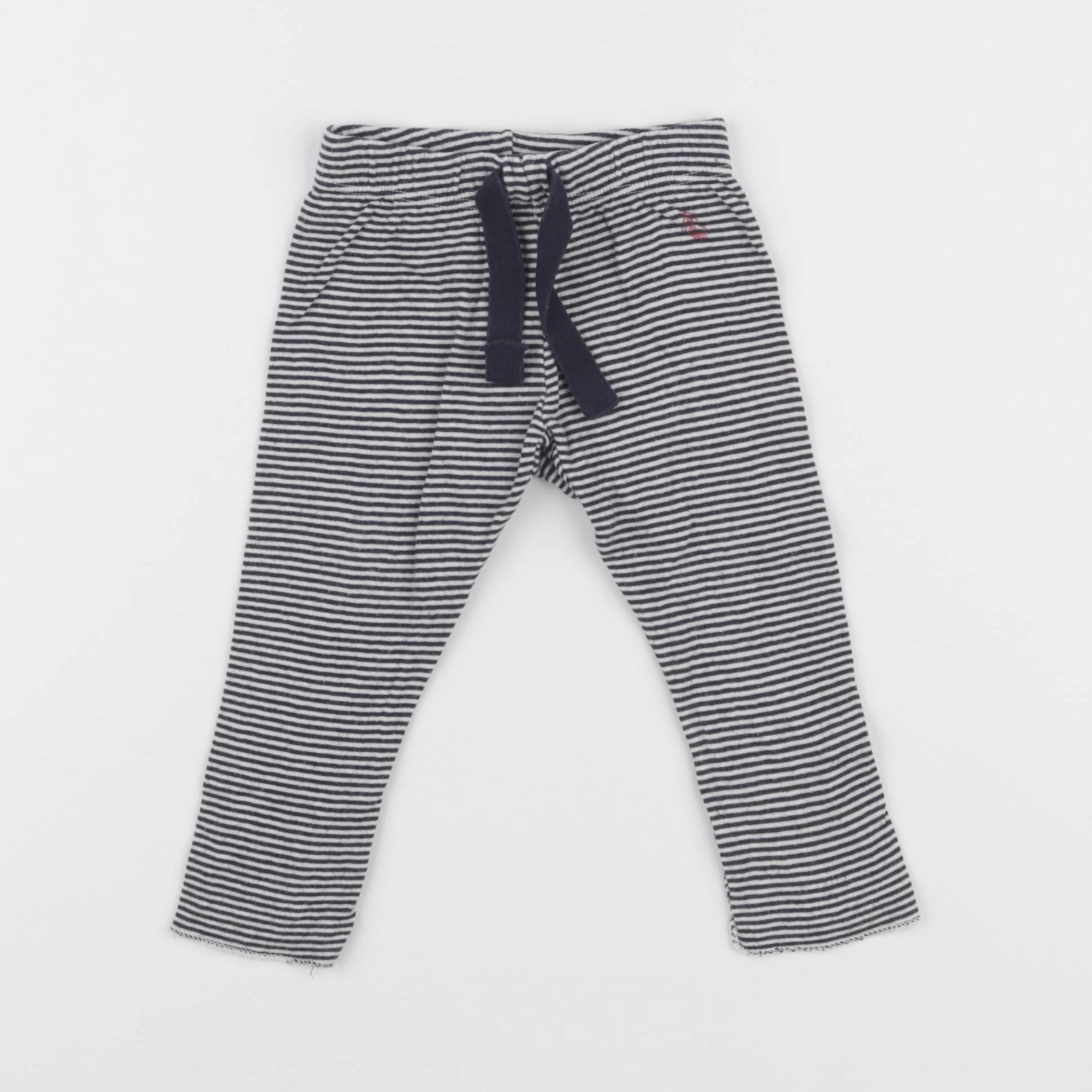 Petit Bateau - legging bleu - 6 mois
