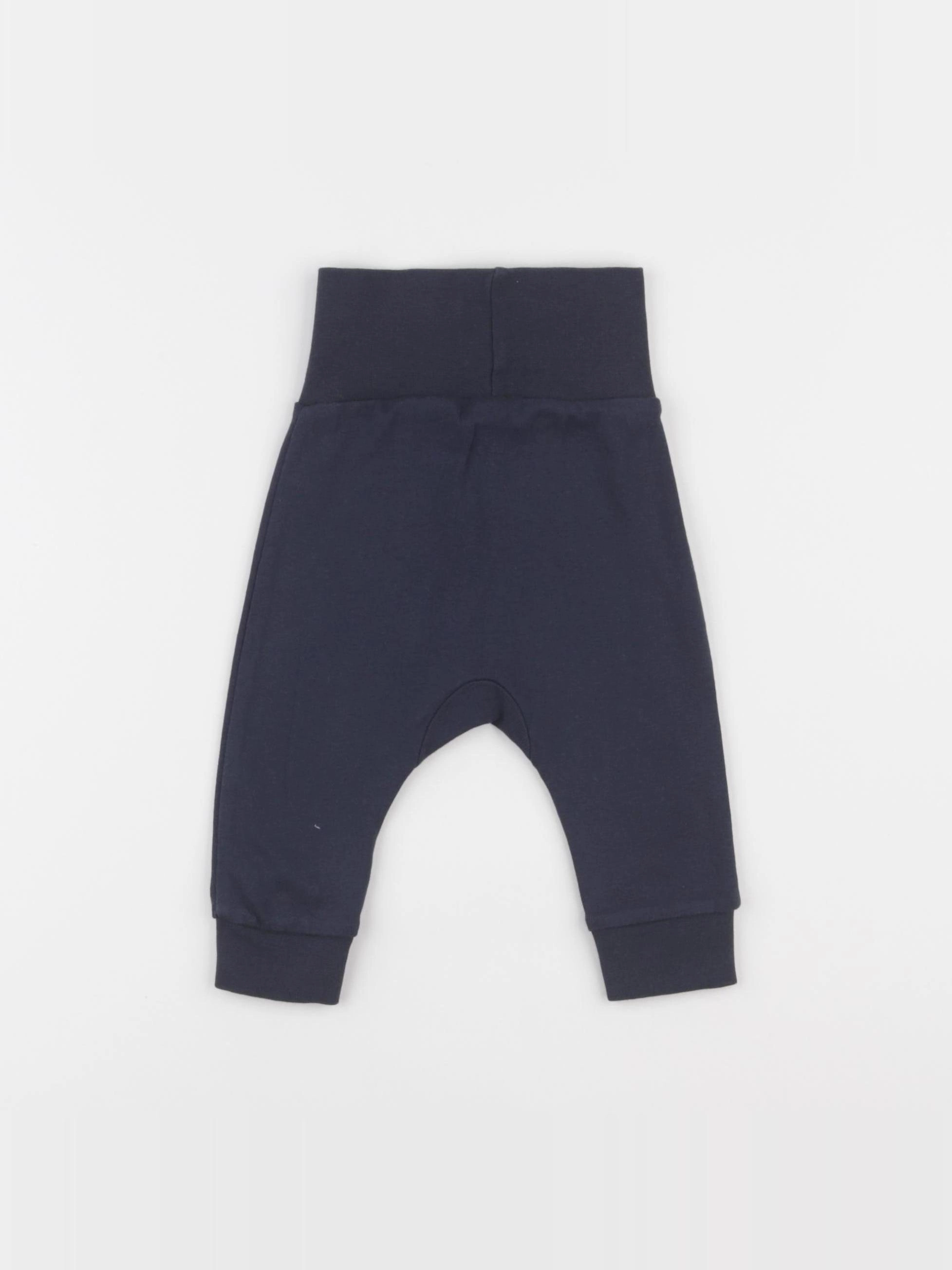 H&M - sarouel bleu - 3 mois