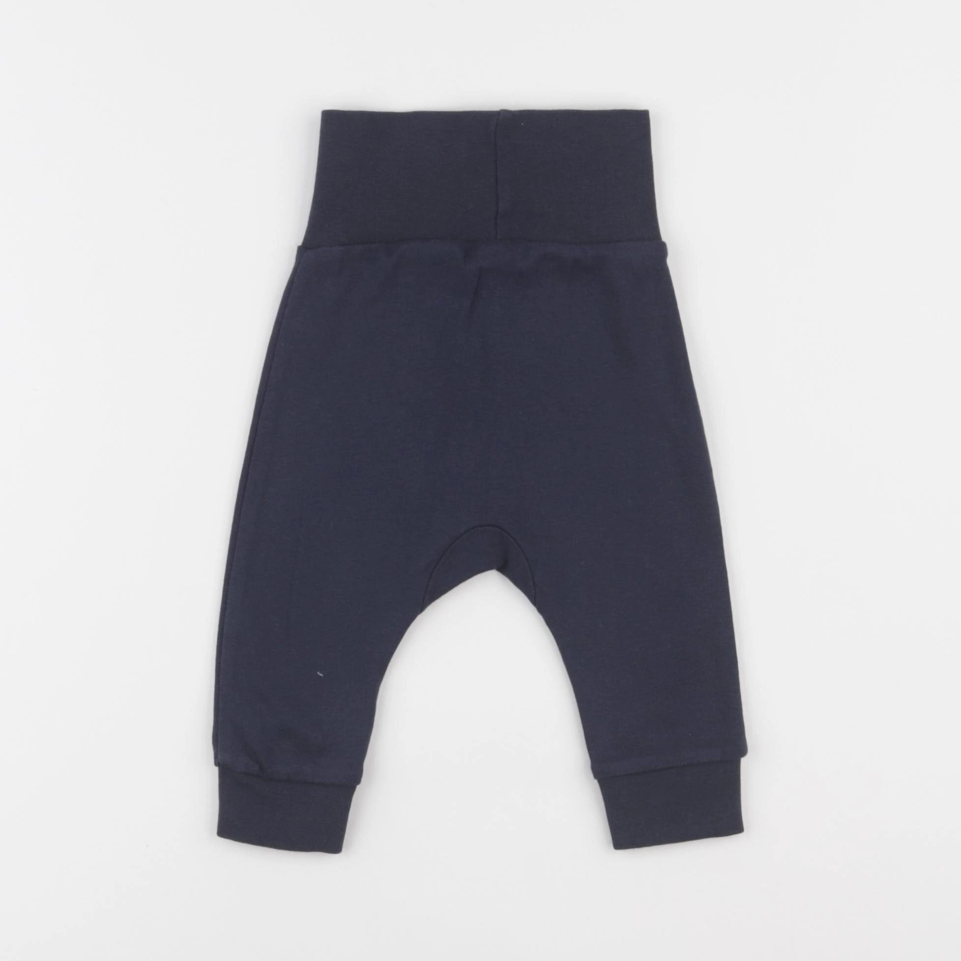 H&M - sarouel bleu - 3 mois