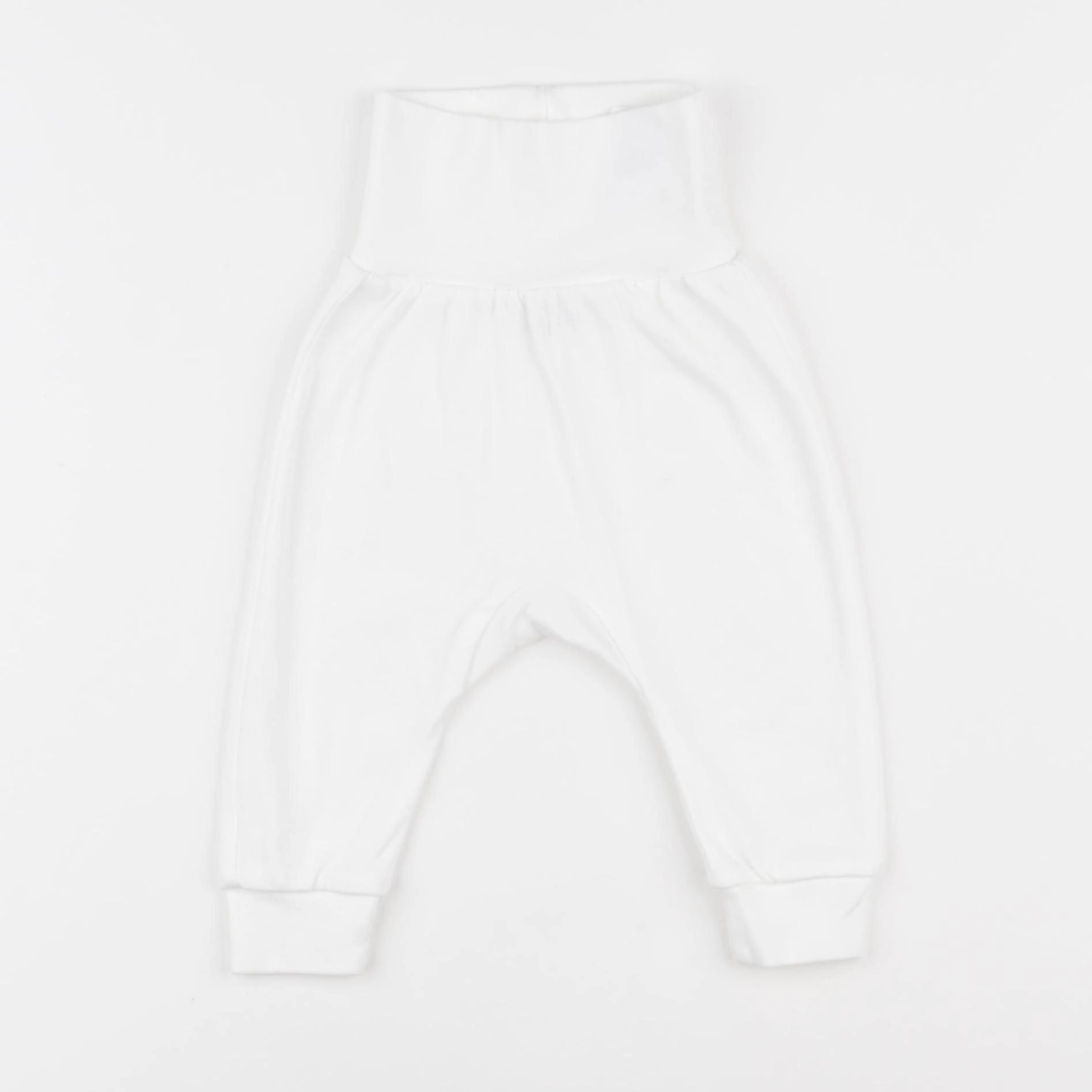 H&M - sarouel blanc - 3 mois
