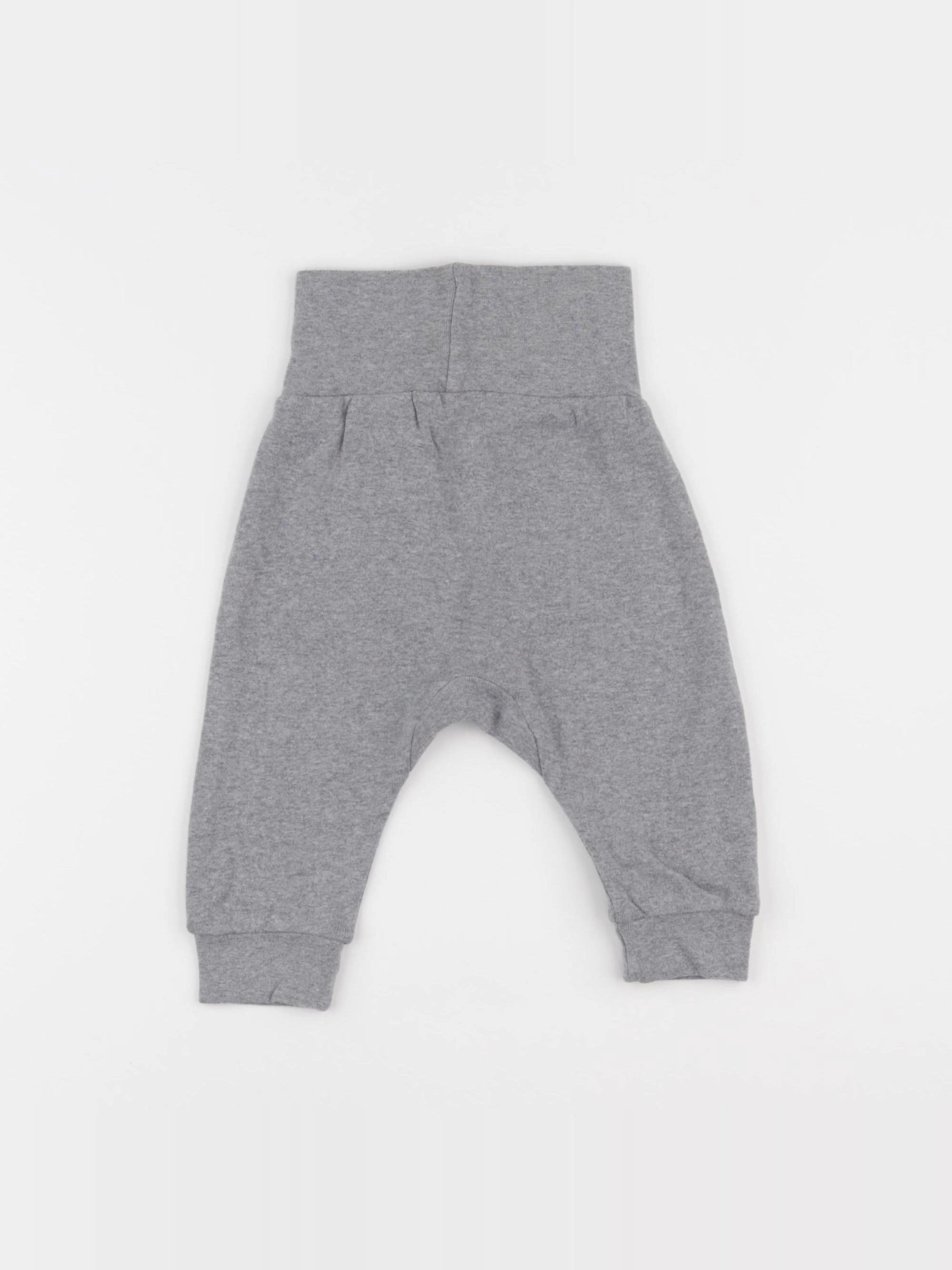 H&M - sarouel gris - 3 mois
