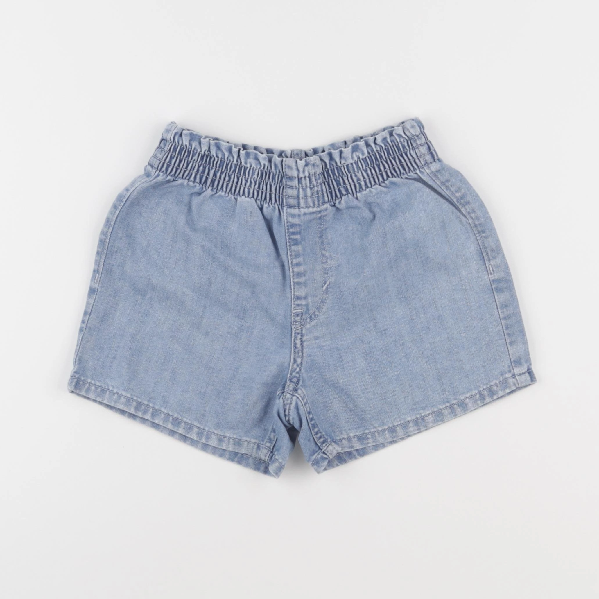 H&M - short bleu - 5/6 ans