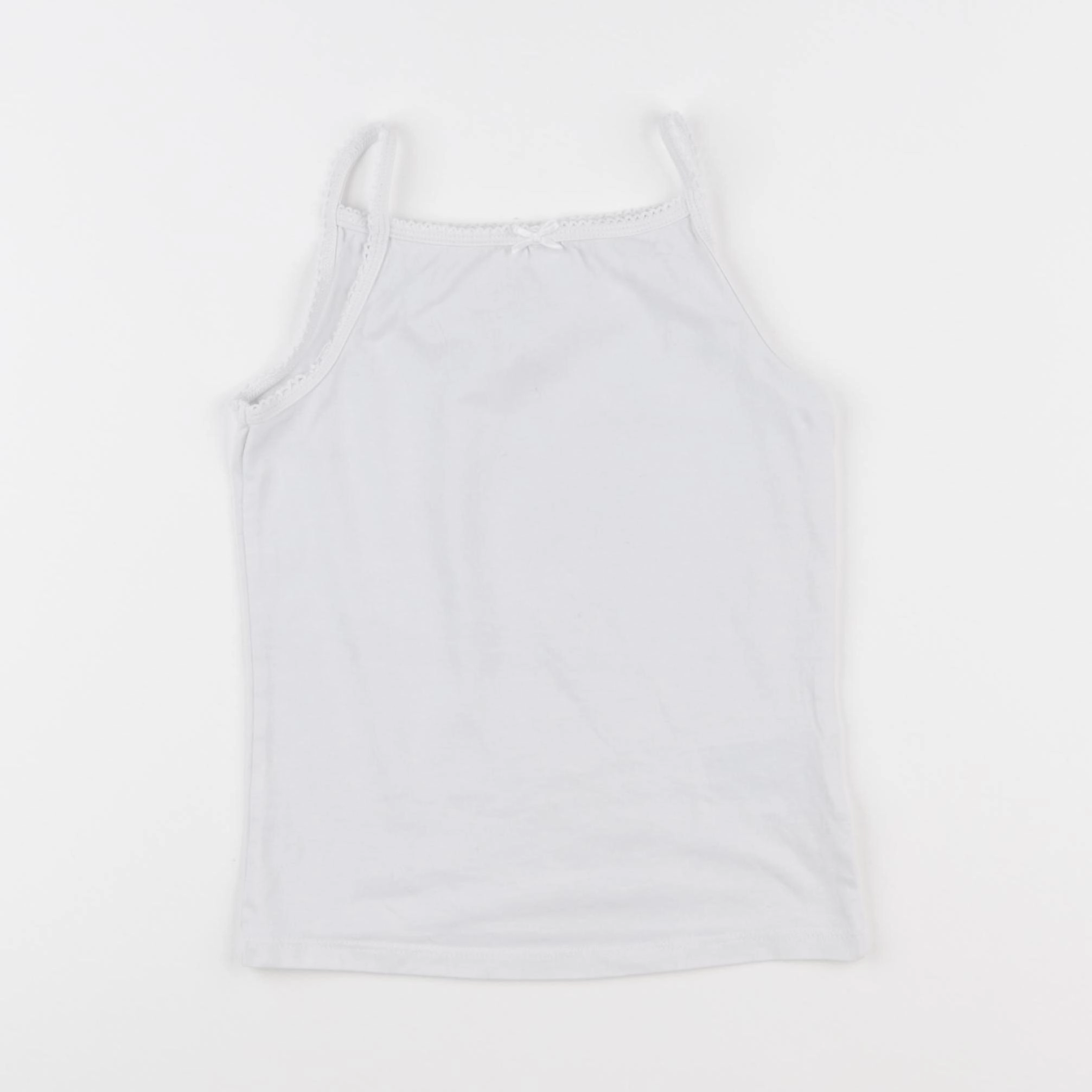 H&M - maillot de corps blanc - 4/6 ans