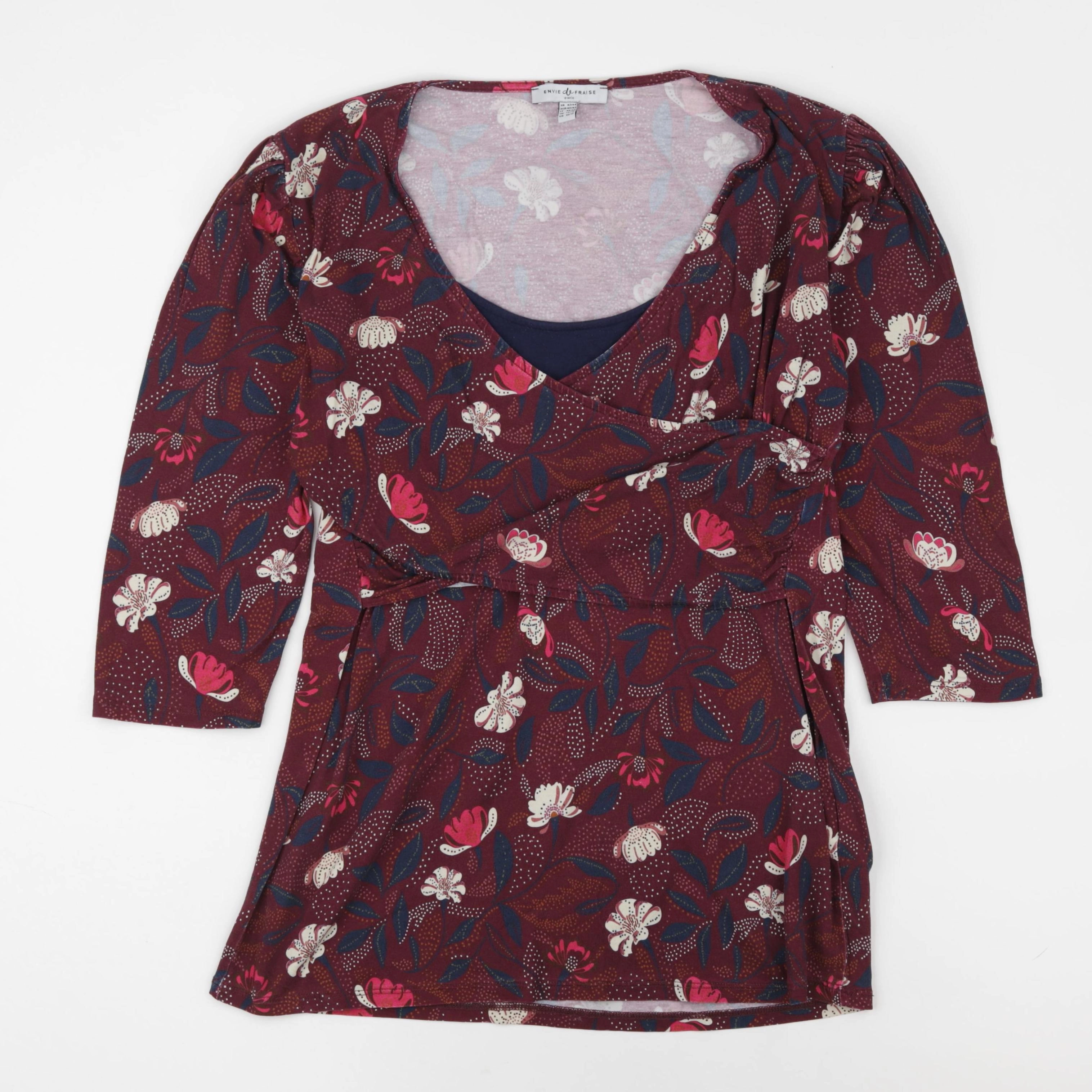 Envie de fraise - robe grossesse multicolore - 42 à 44
