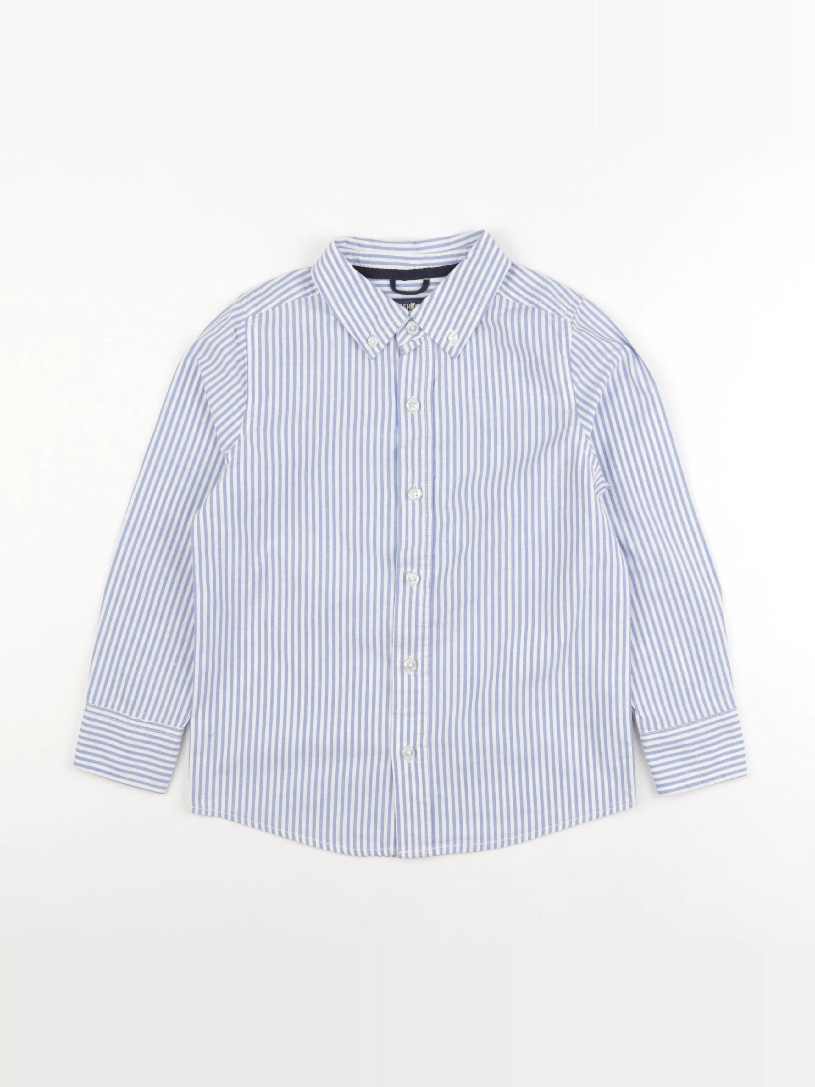 Oshkosh - chemise bleu - 7 ans