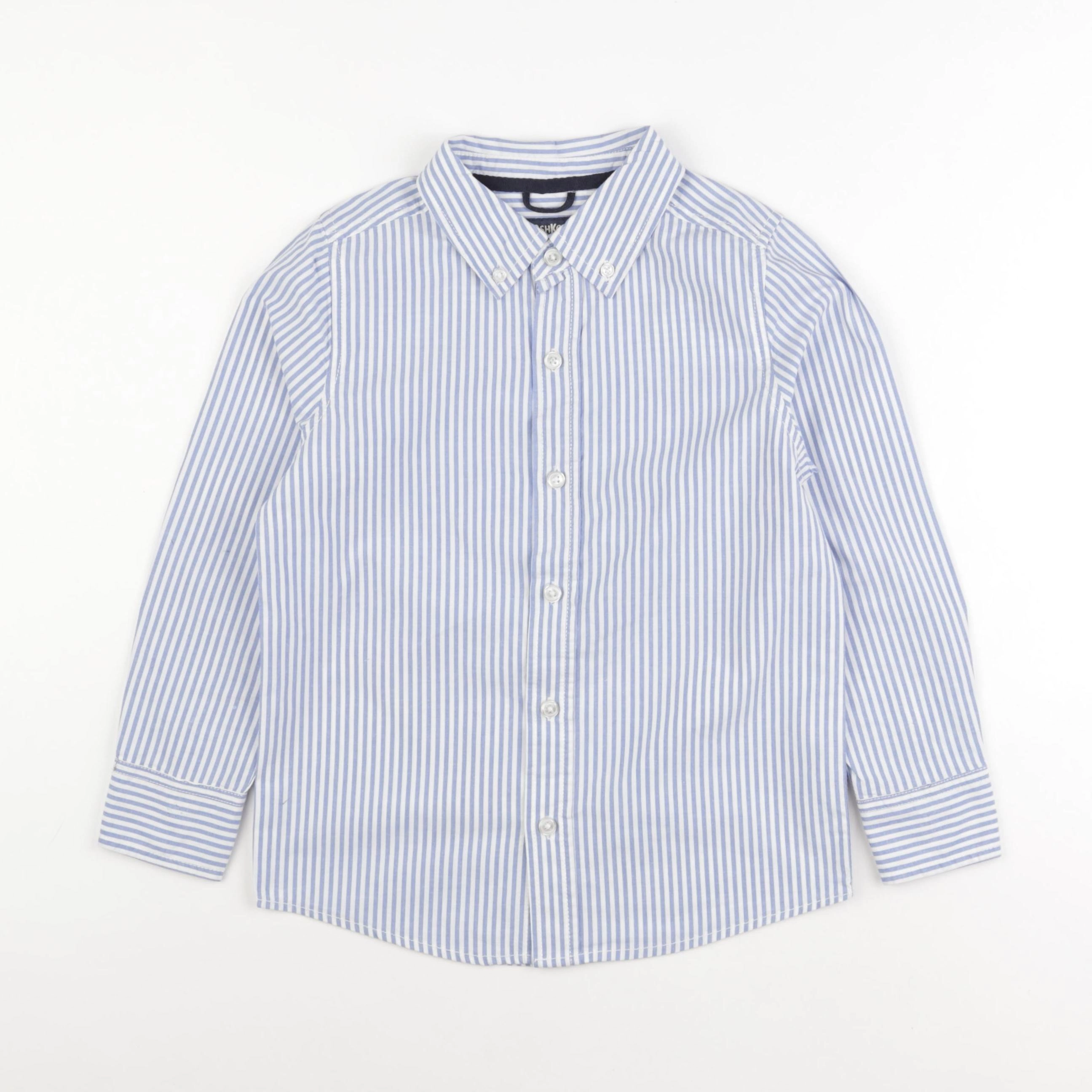 Oshkosh - chemise bleu - 7 ans