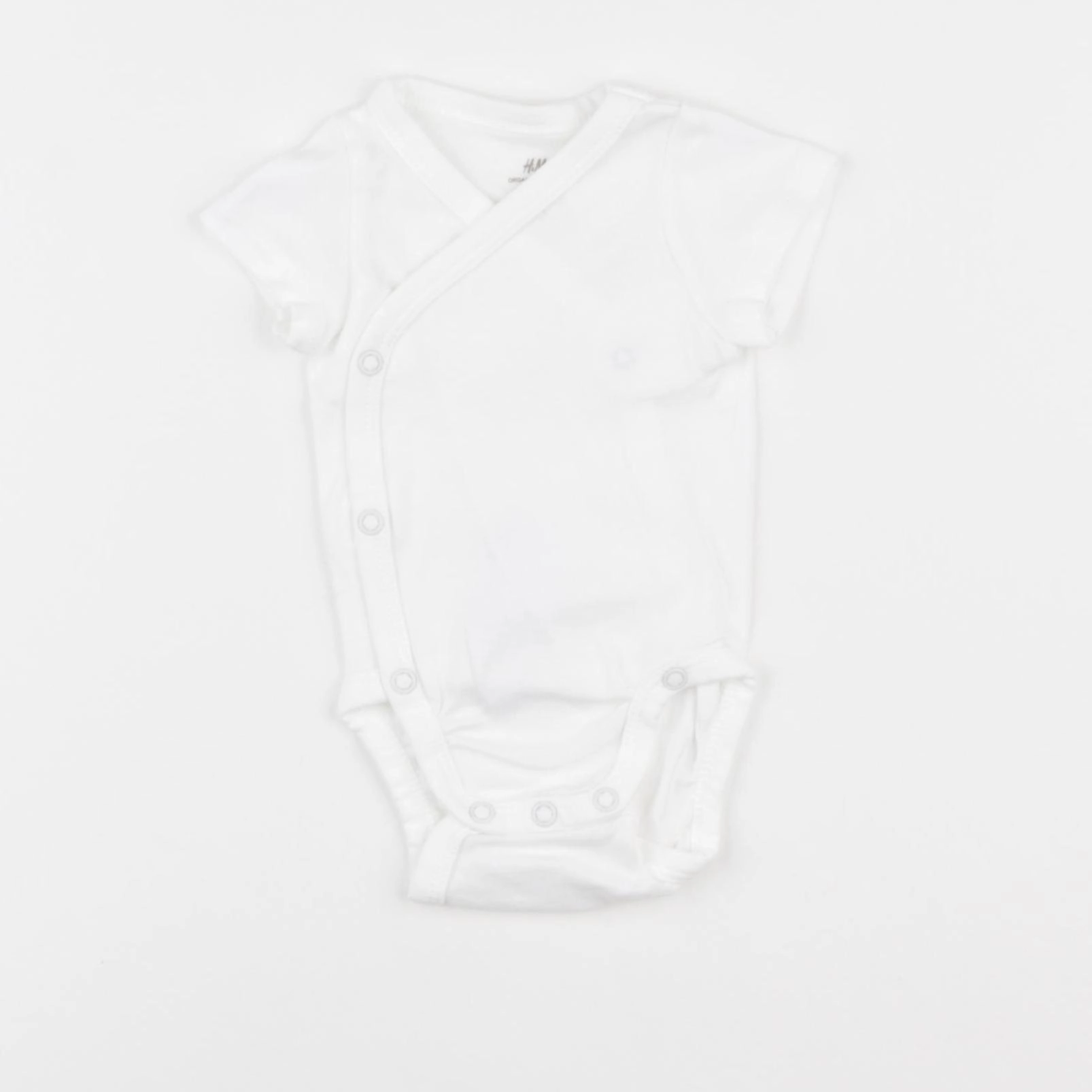 H&M - body blanc - 0/1 mois