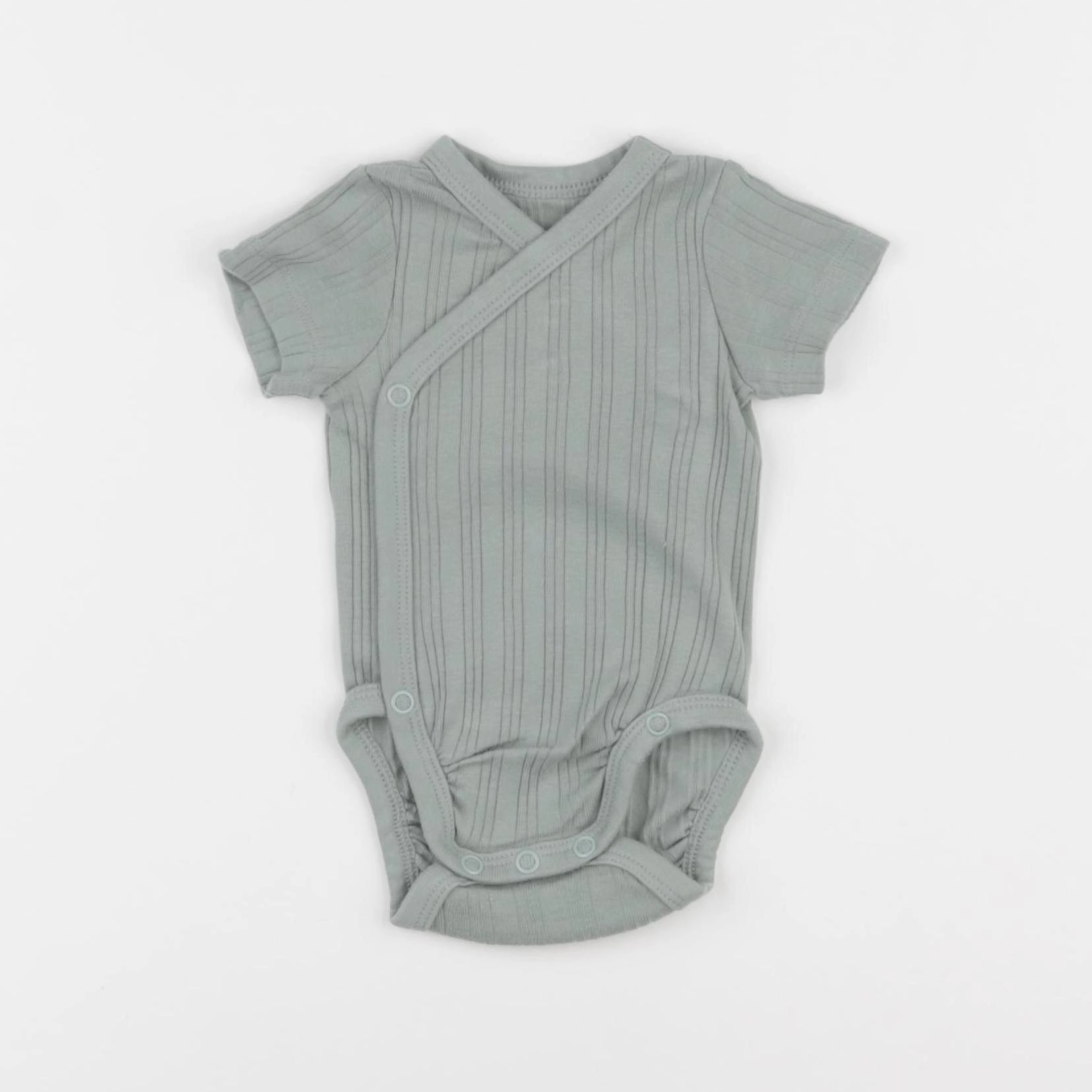 H&M - body vert - 0/1 mois